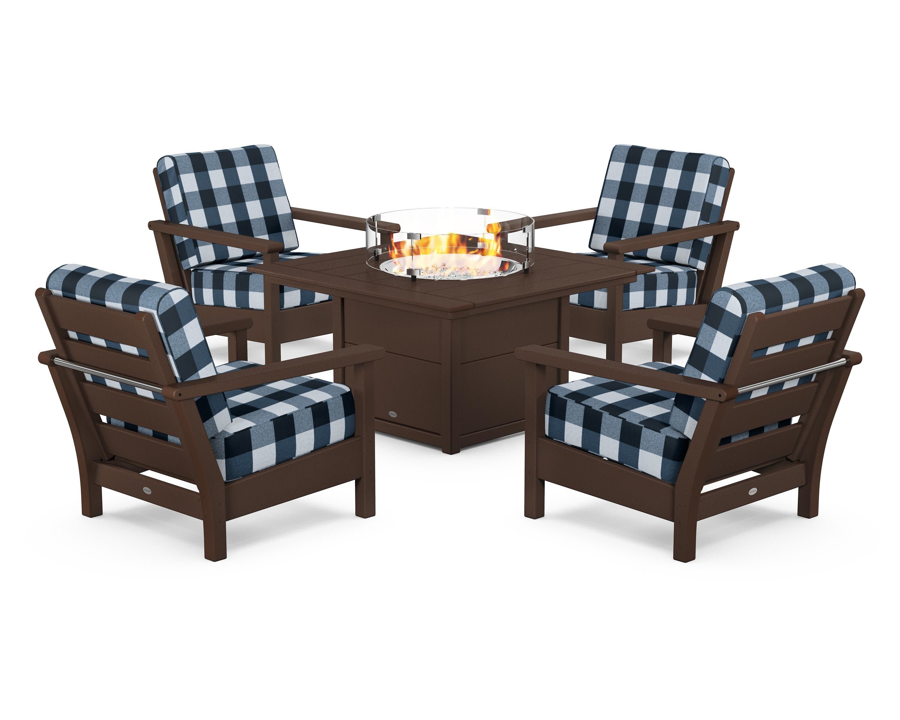 Harbour 5-Piece Conversation Set with Fire Pit Table - Image 69