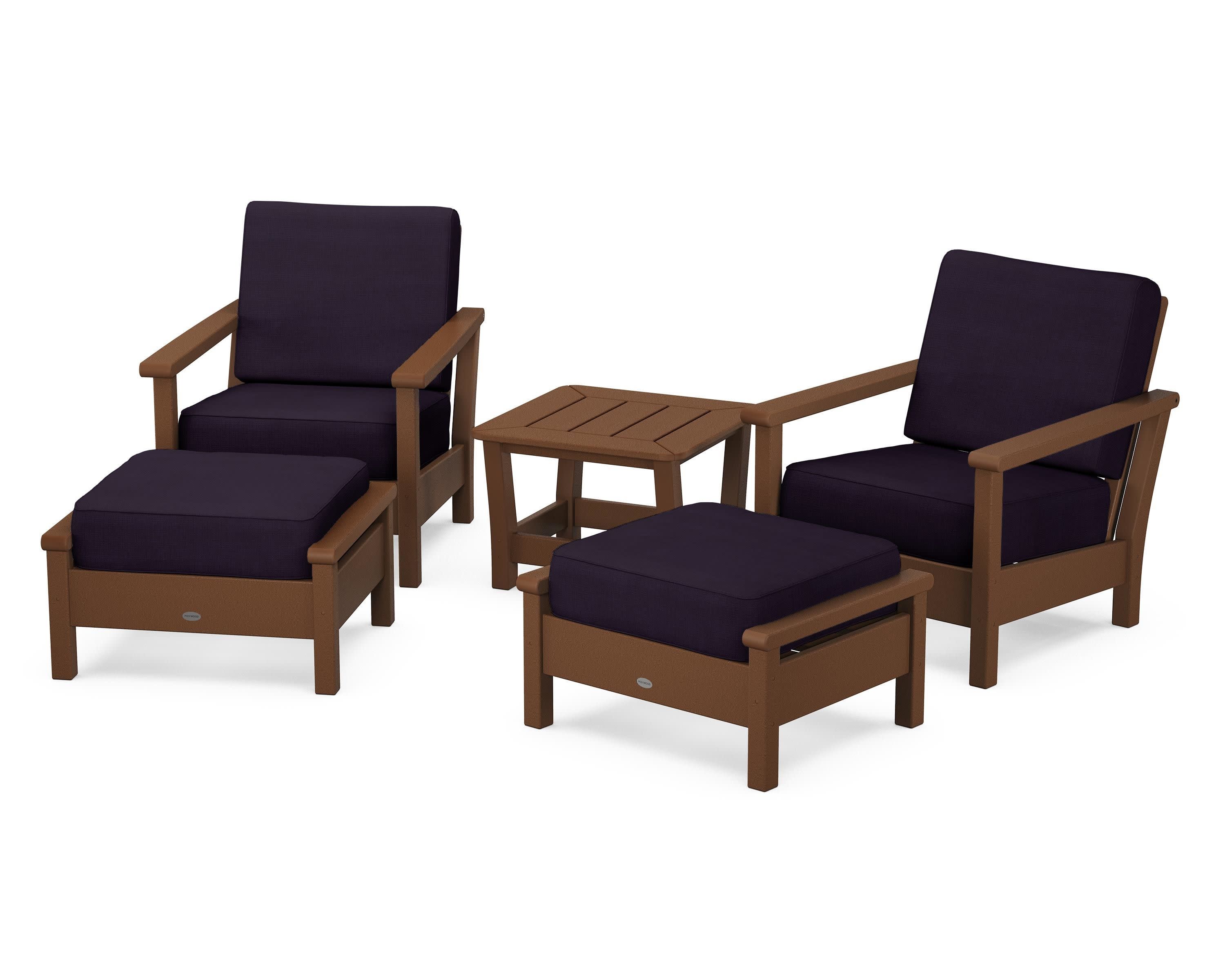 Harbour 5-Piece Deep Seating Chair Set - Image 14