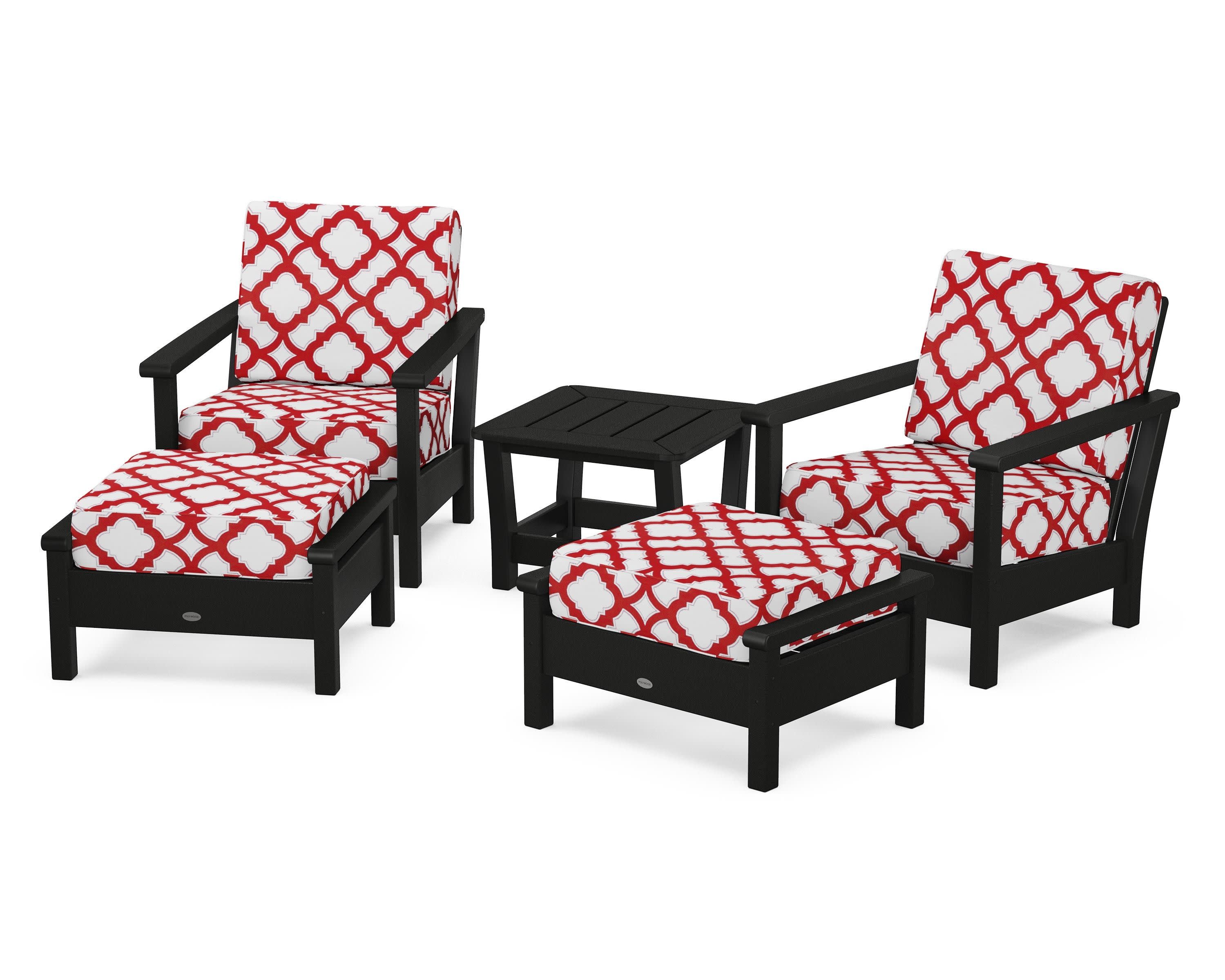 Harbour 5-Piece Deep Seating Chair Set - Image 180