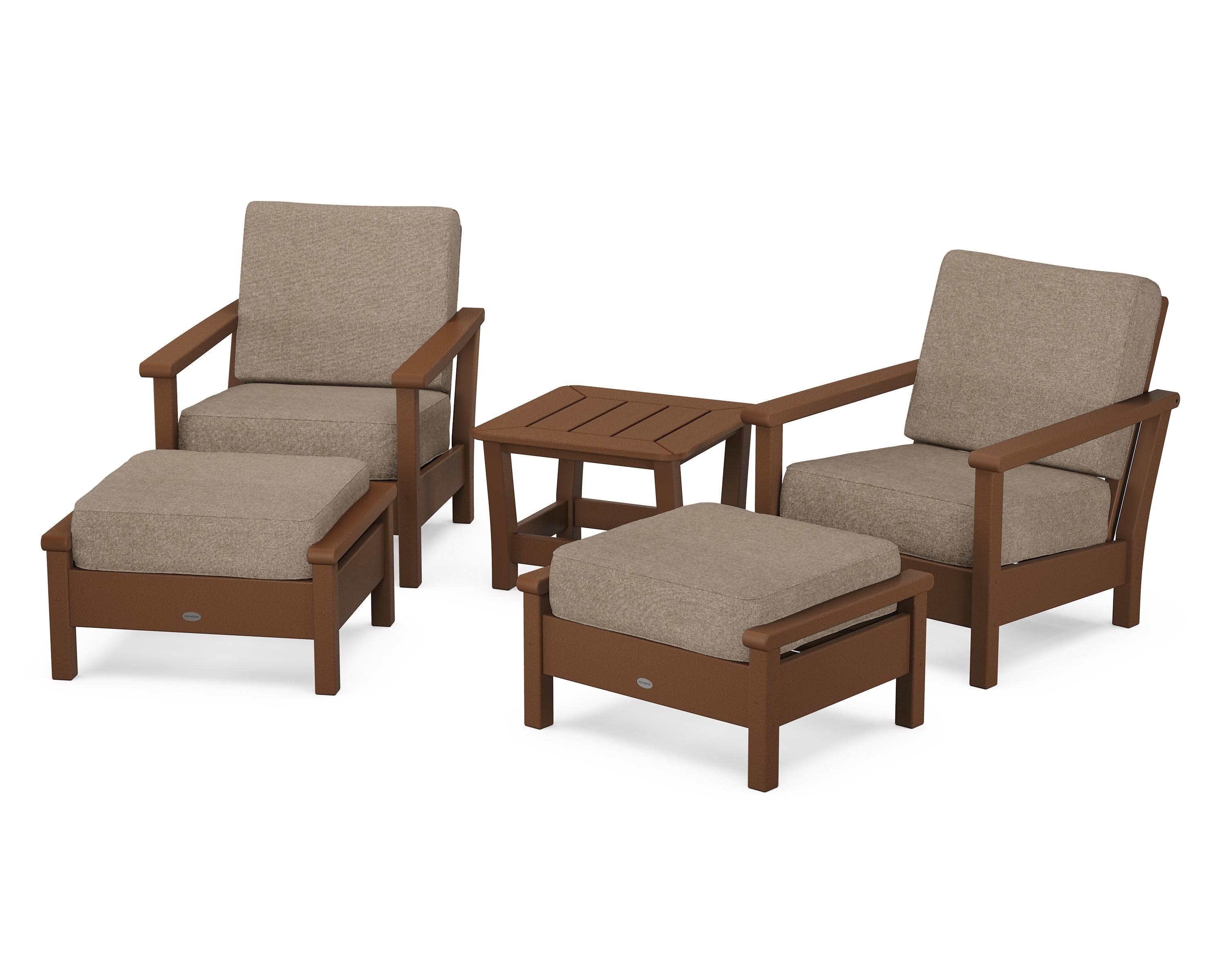 Harbour 5-Piece Deep Seating Chair Set - Image 4