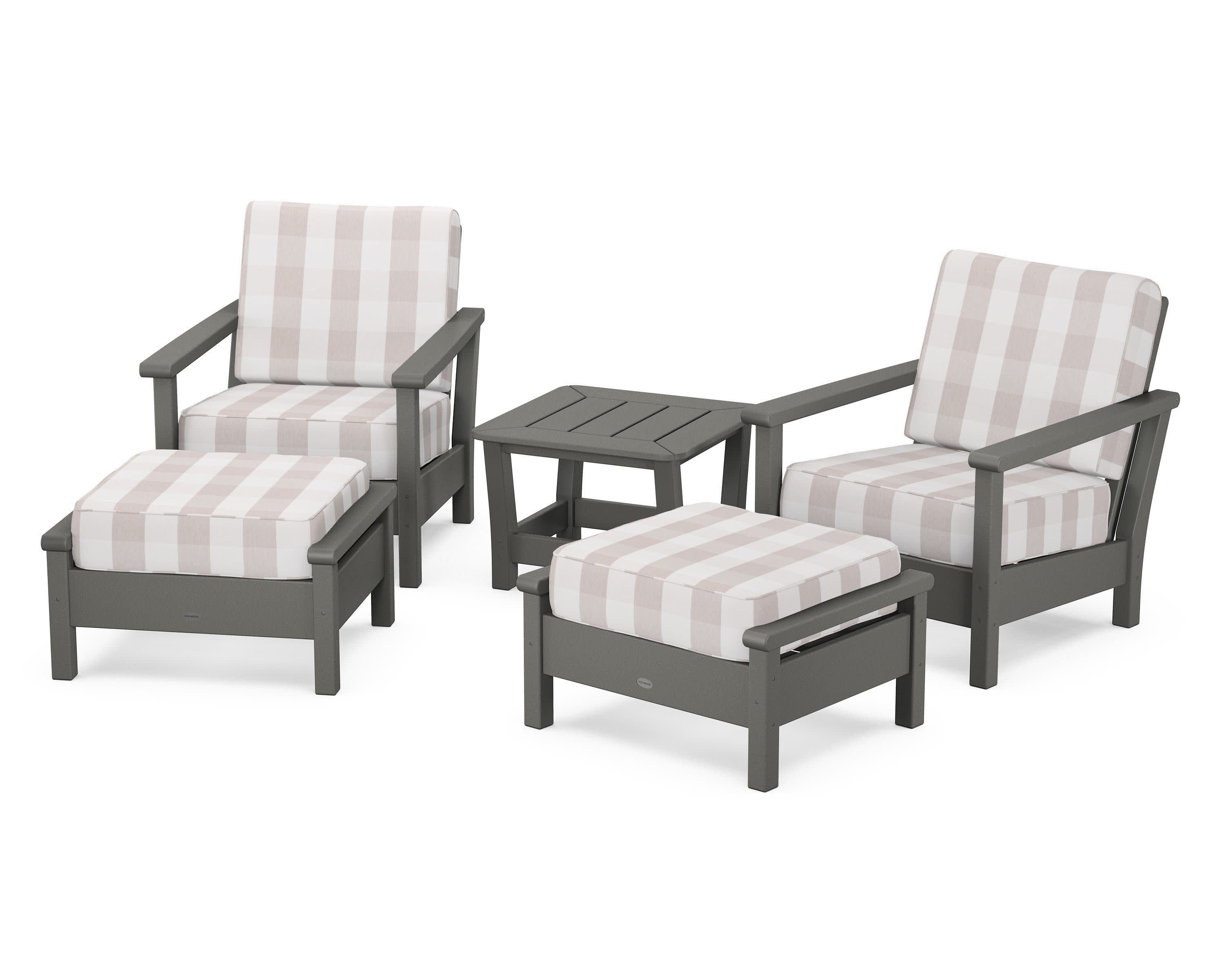 Harbour 5-Piece Deep Seating Chair Set - Image 7