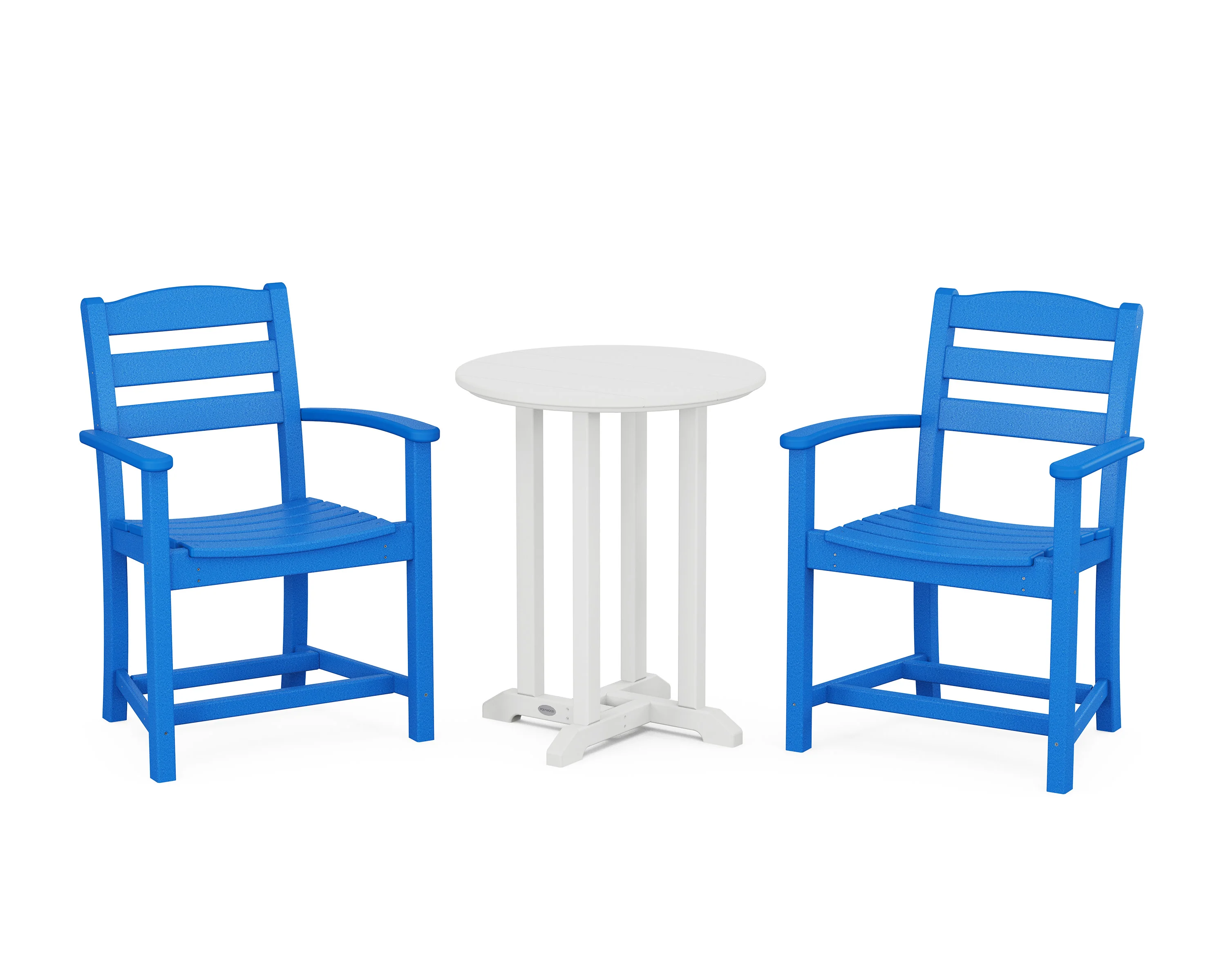 La Casa Café 3-Piece Round Bistro Dining Set - Image 11
