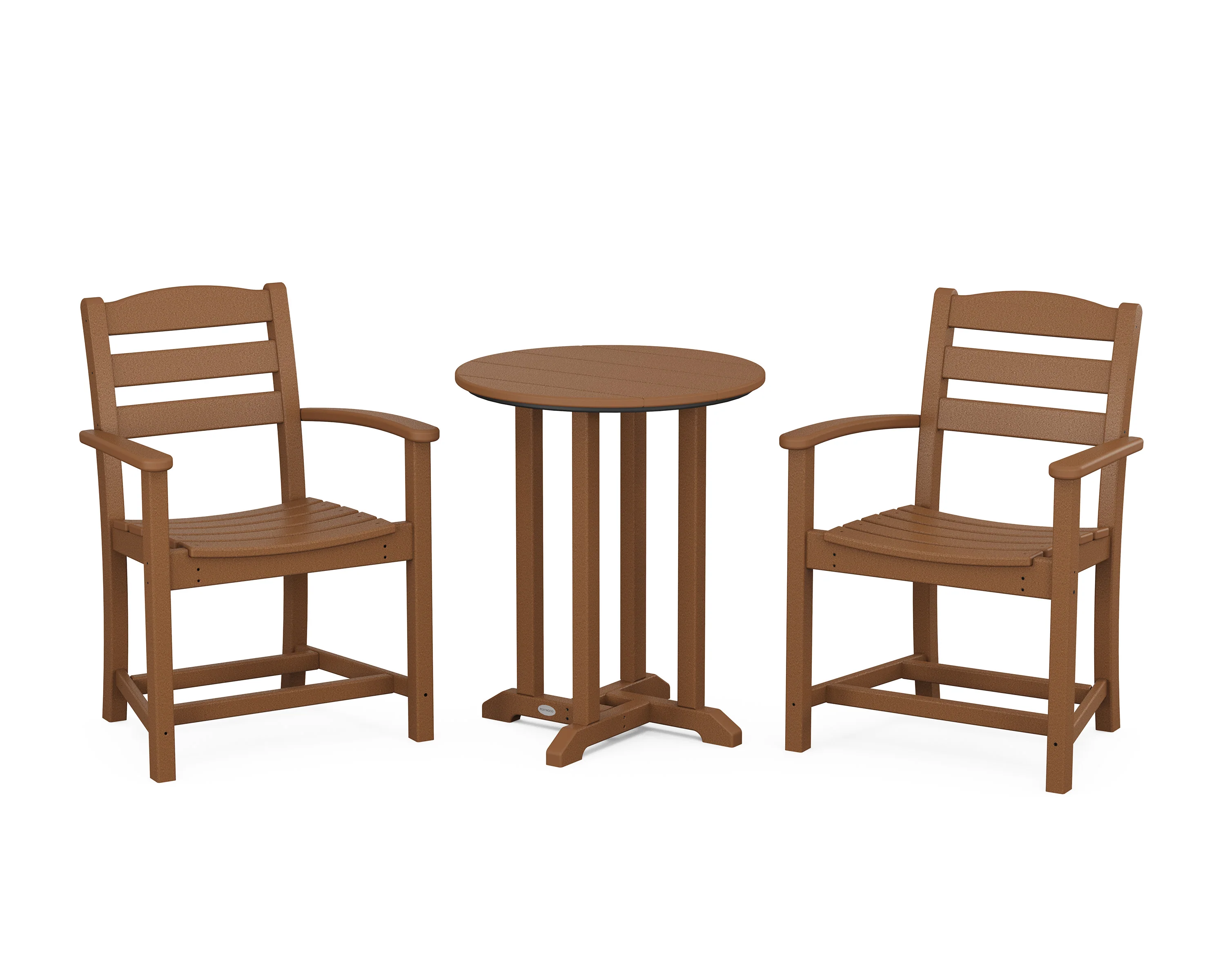La Casa Café 3-Piece Round Bistro Dining Set - Image 12