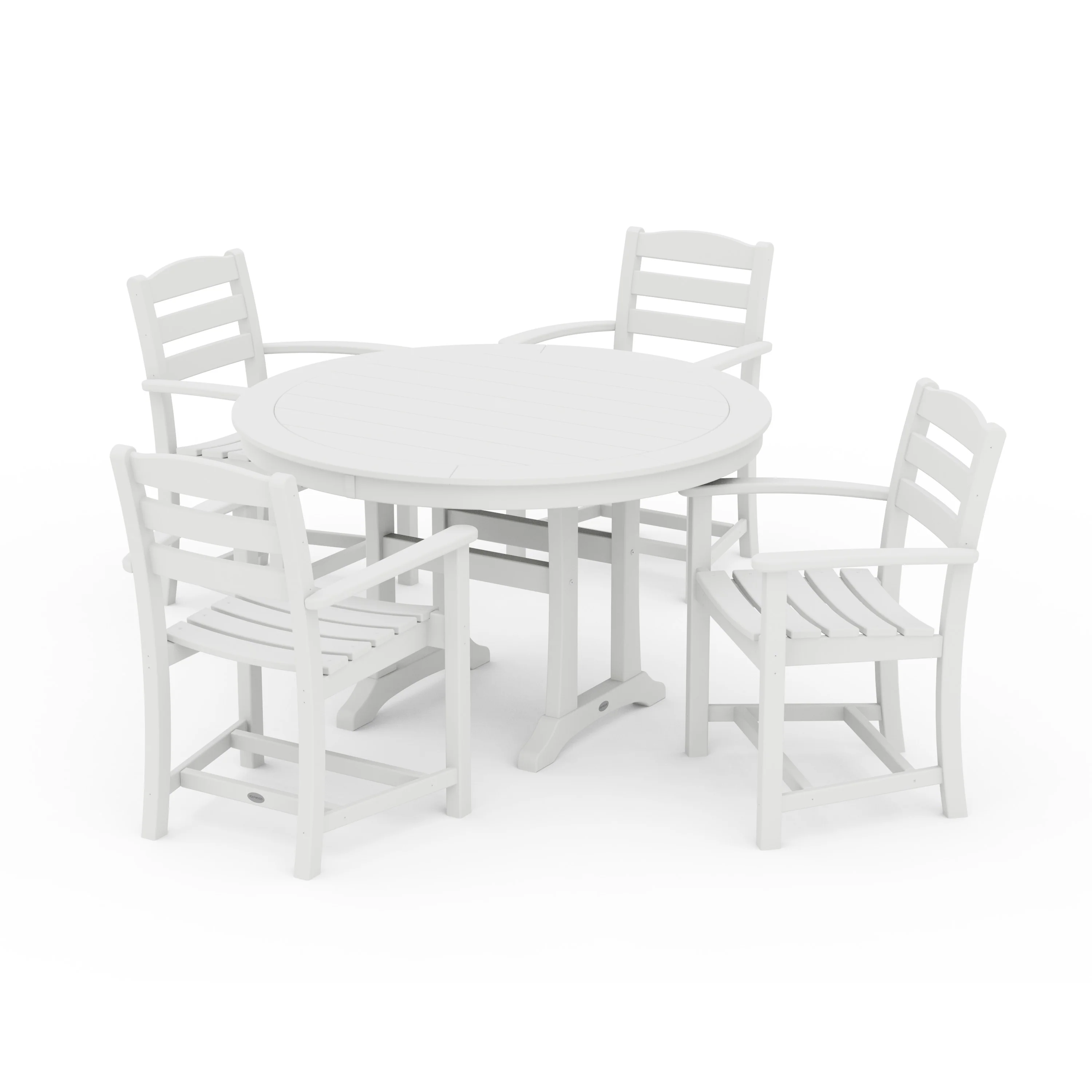 La Casa Café 5-Piece Arm Chair Dining Set - Image 5