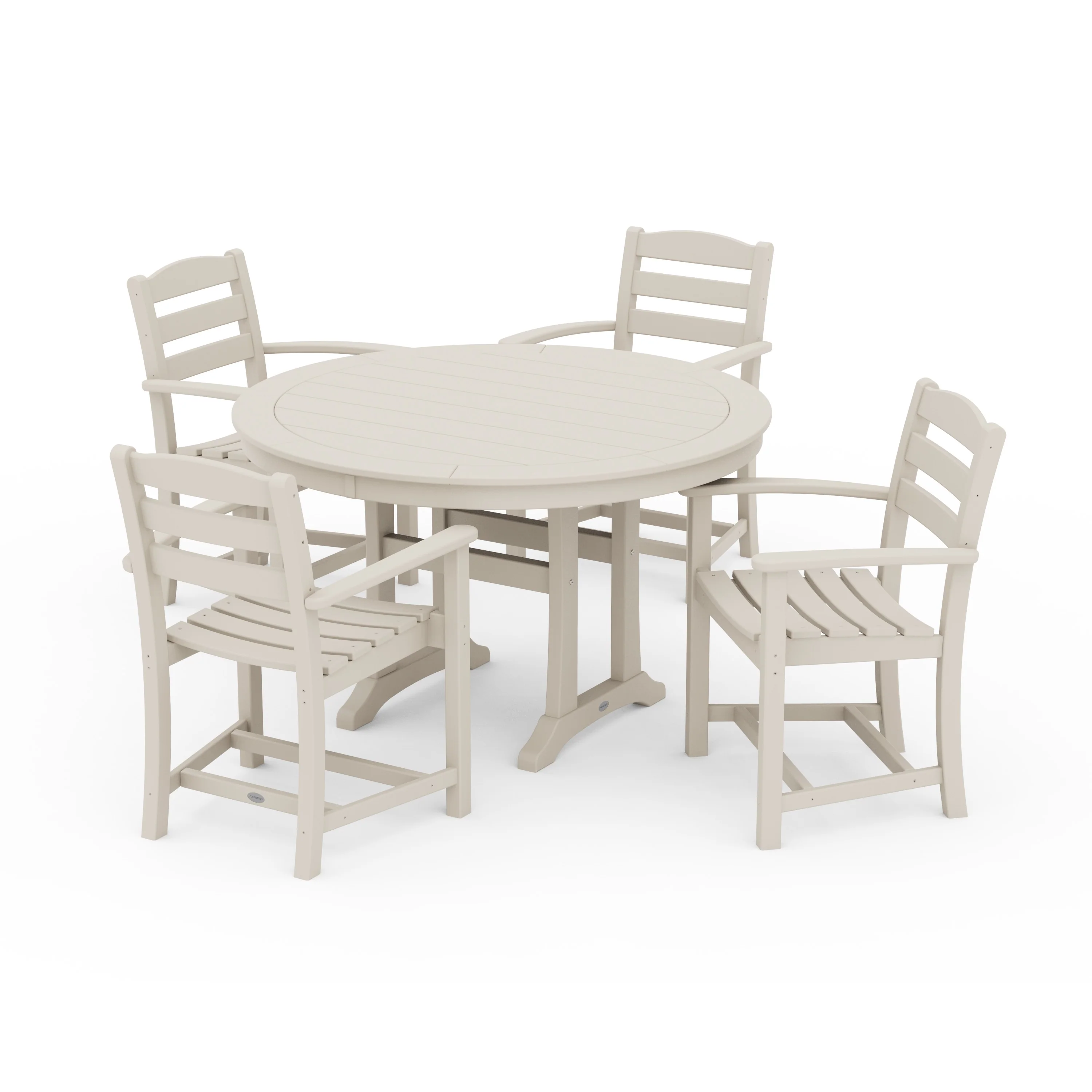 La Casa Café 5-Piece Arm Chair Dining Set - Image 6