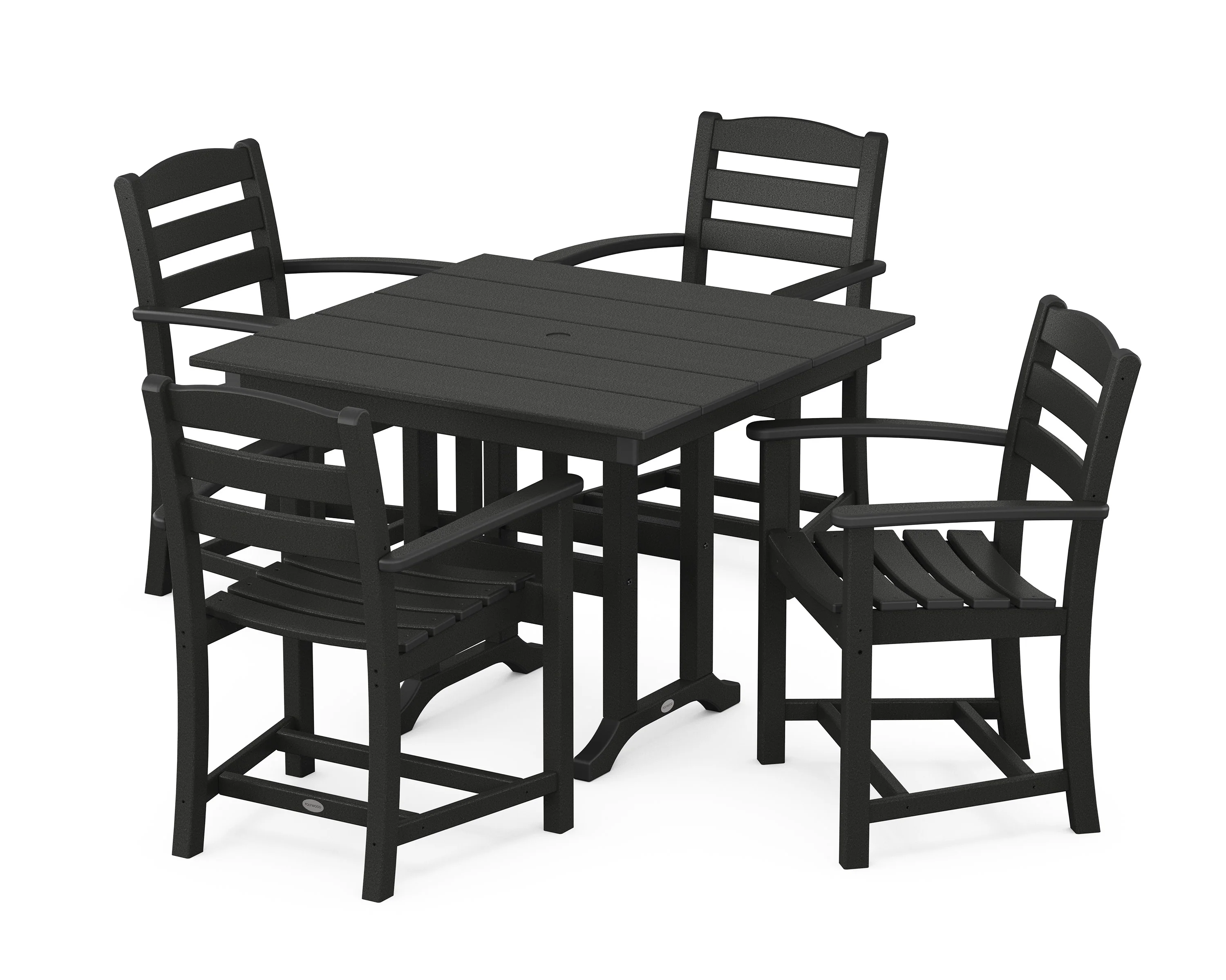 La Casa Café 5-Piece Farmhouse Dining Set - Image 6