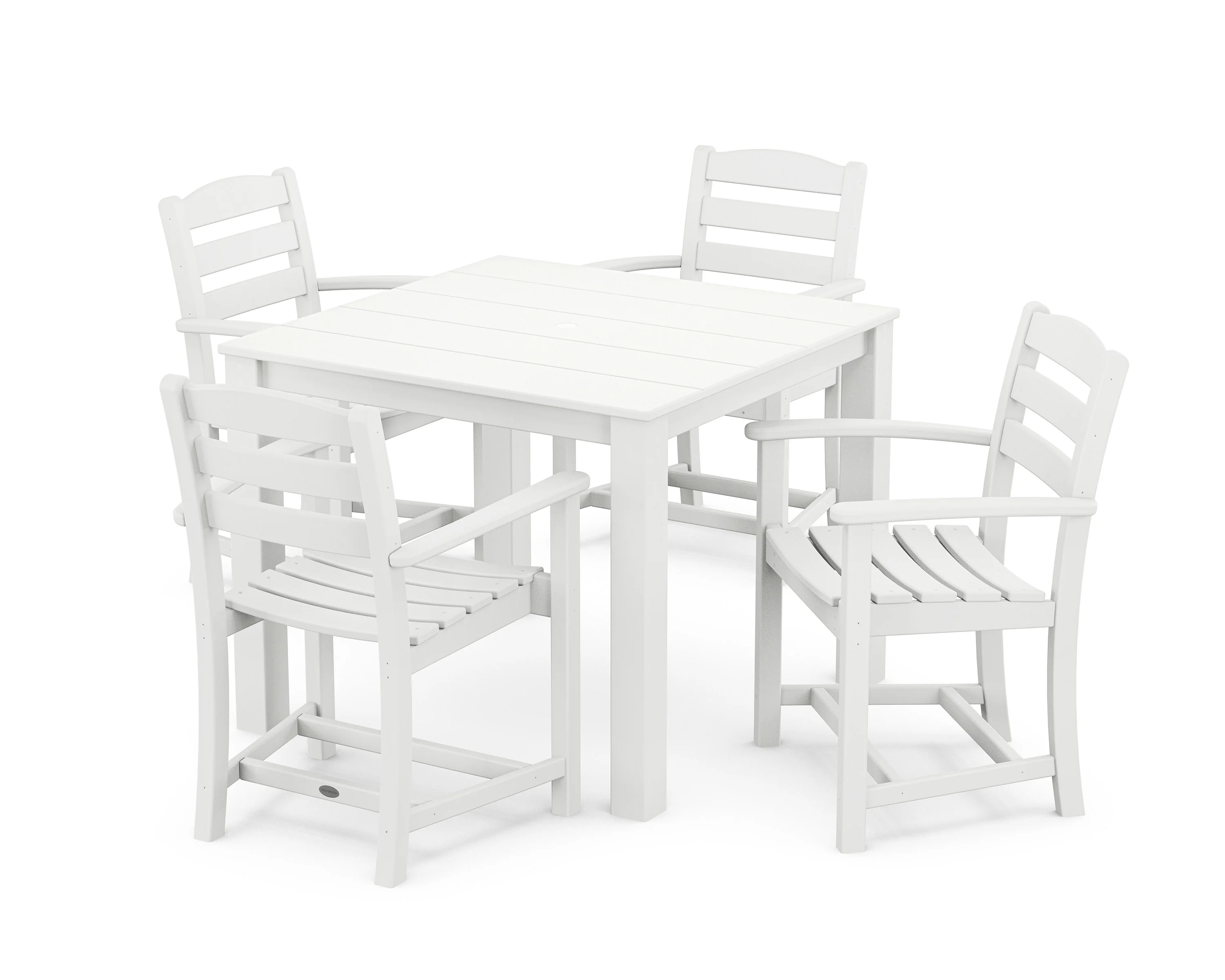 La Casa Cafe' 5-Piece Parsons Dining Set - Image 6