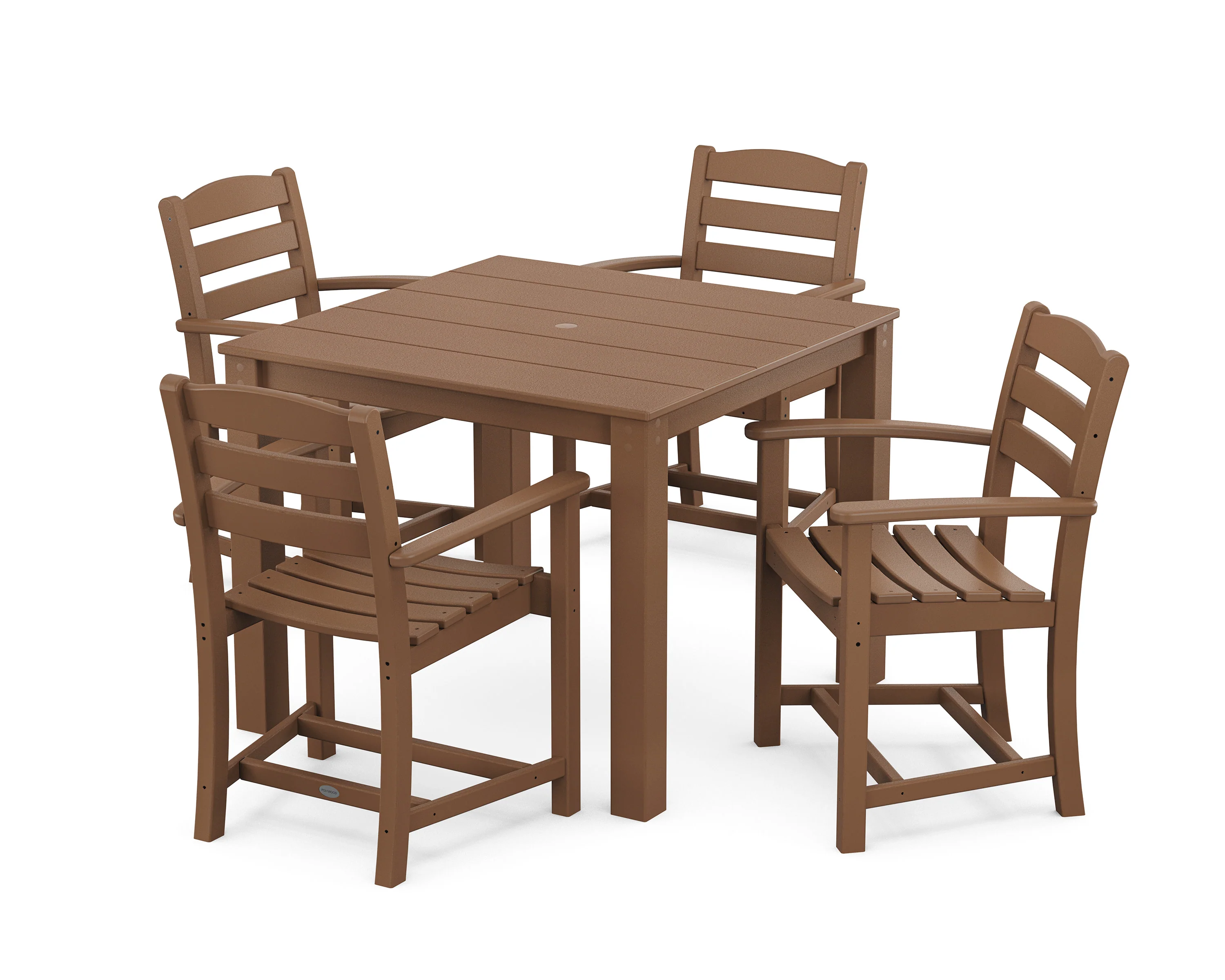 La Casa Cafe' 5-Piece Parsons Dining Set - Image 8