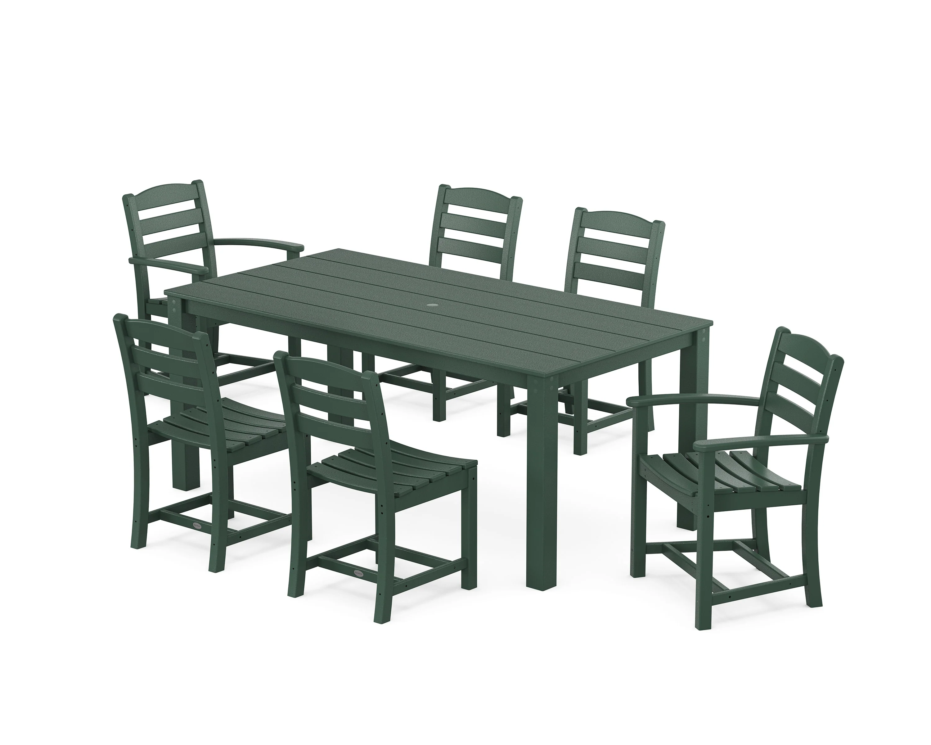 La Casa Cafe' 7-Piece Parsons Dining Set - Image 9