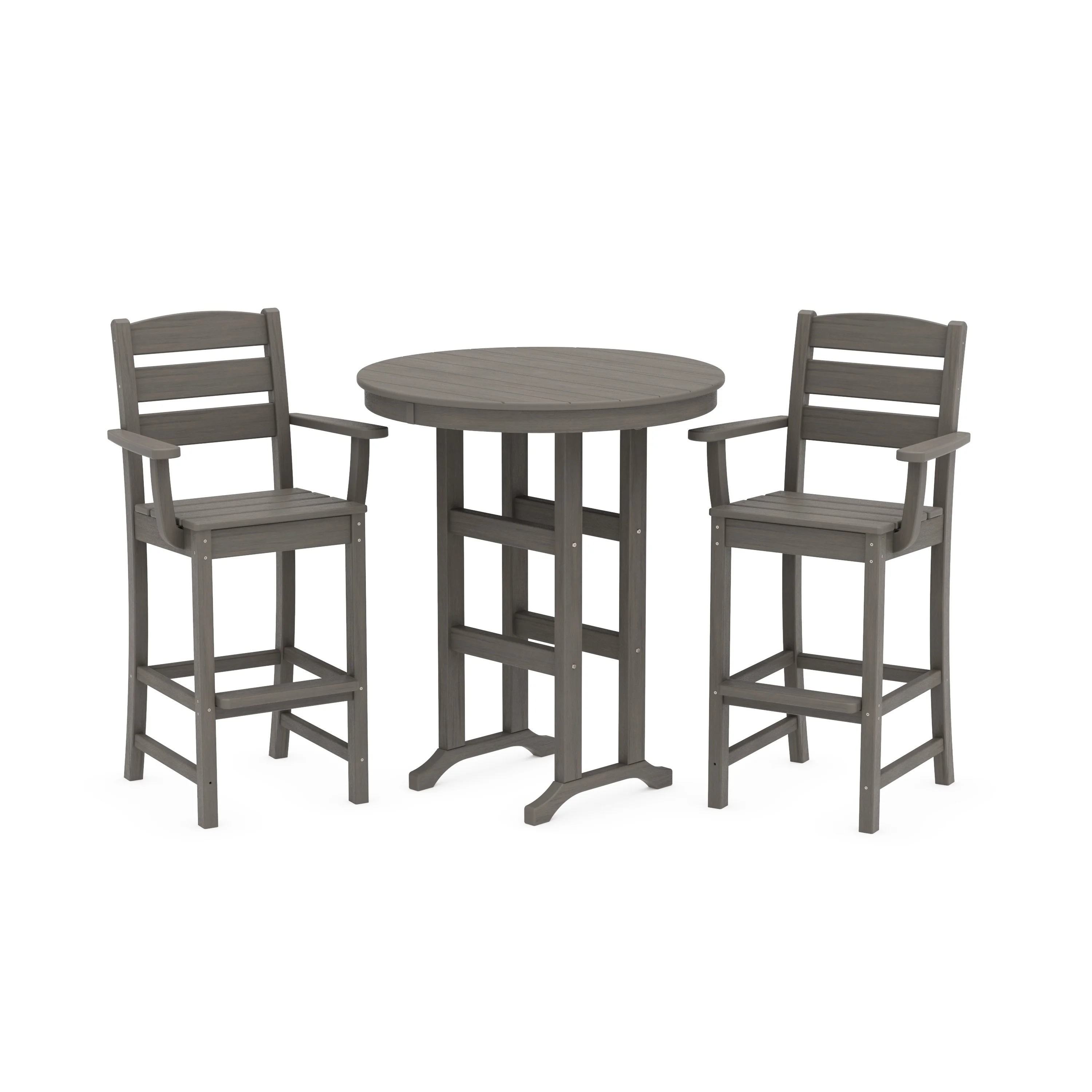 Lakeside 3-Piece Round Bar Arm Chair Set - Image 11