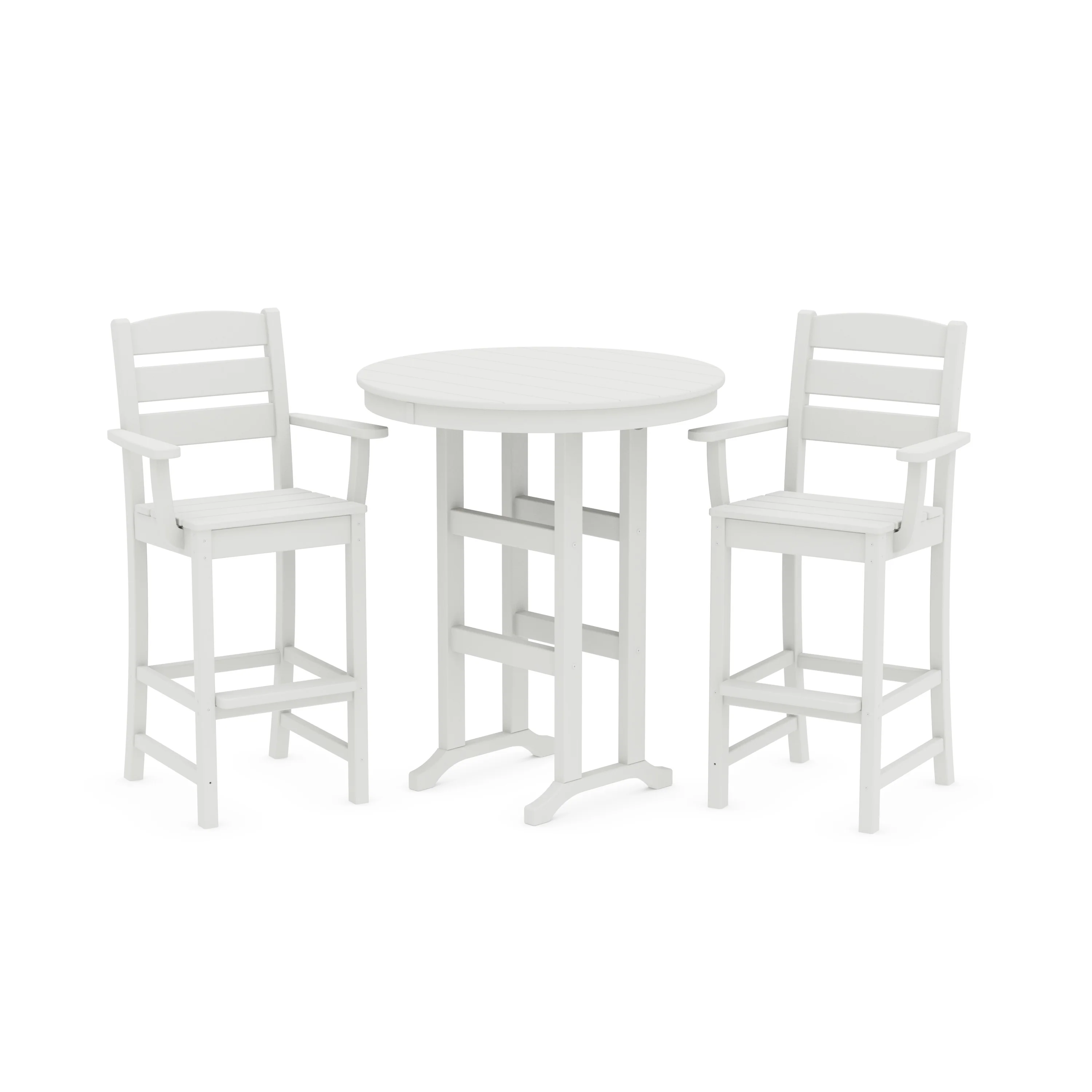 Lakeside 3-Piece Round Bar Arm Chair Set - Image 15