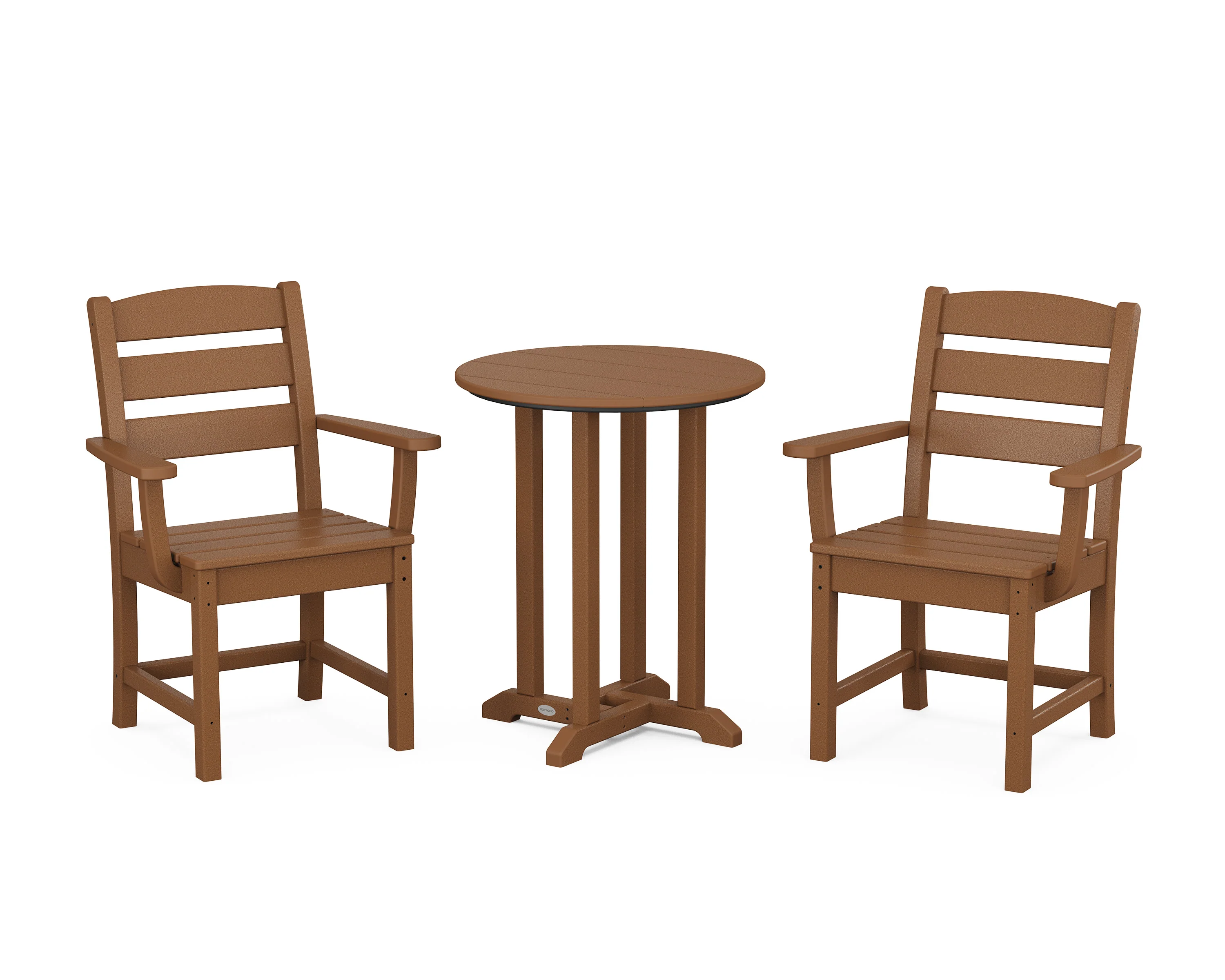 Lakeside 3-Piece Round Bistro Dining Set - Image 4
