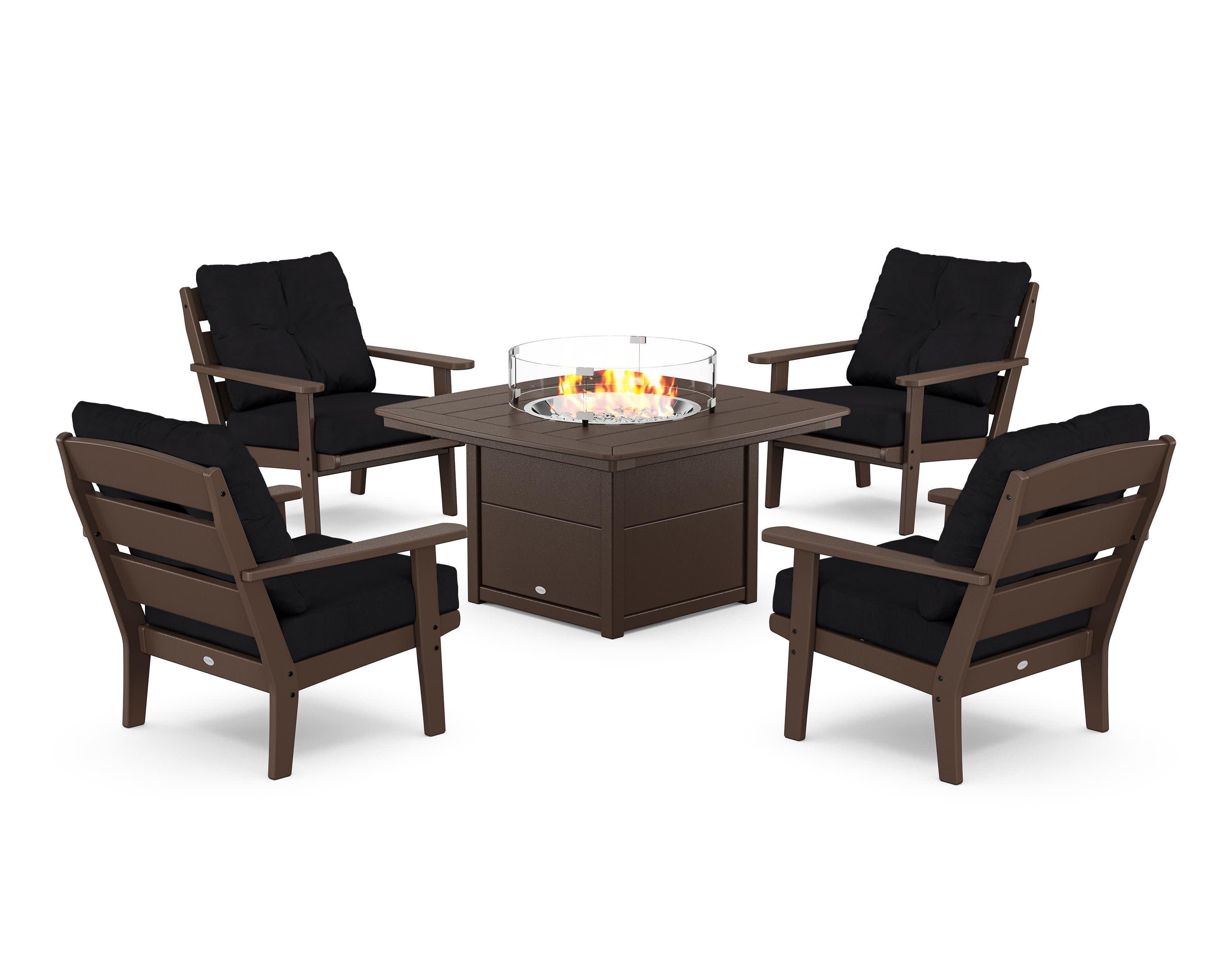 Lakeside 5-Piece Deep Seating Set with Nautical Fire Pit Table - Image 103