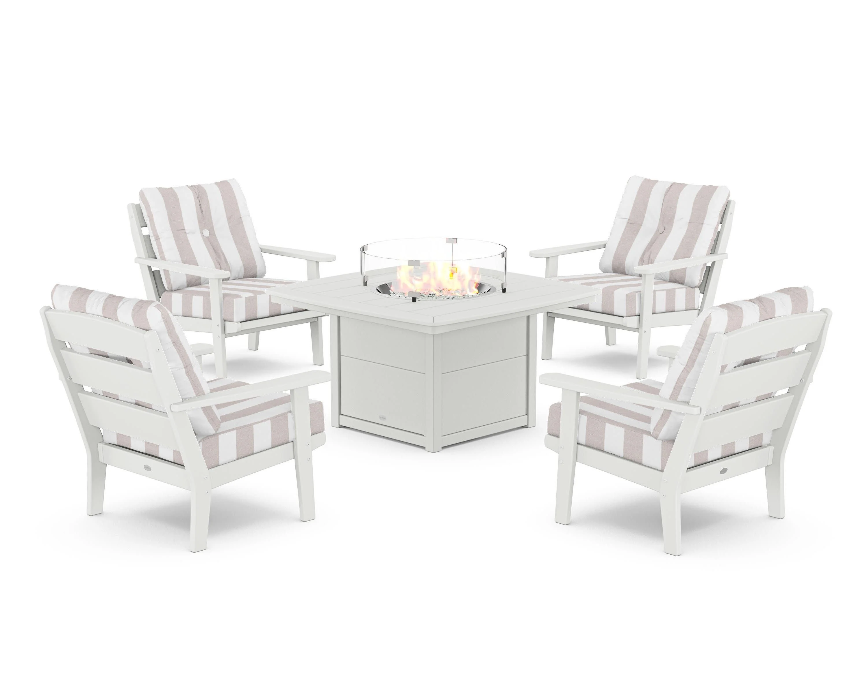 Lakeside 5-Piece Deep Seating Set with Nautical Fire Pit Table - Image 177