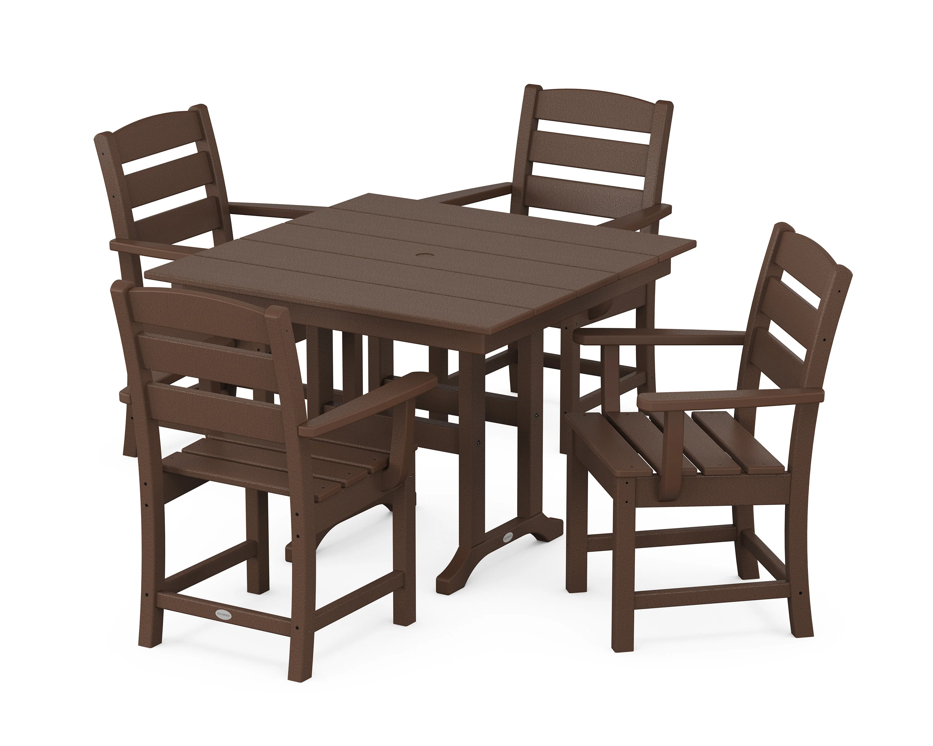 Lakeside 5-Piece Farmhouse Dining Set - Image 7