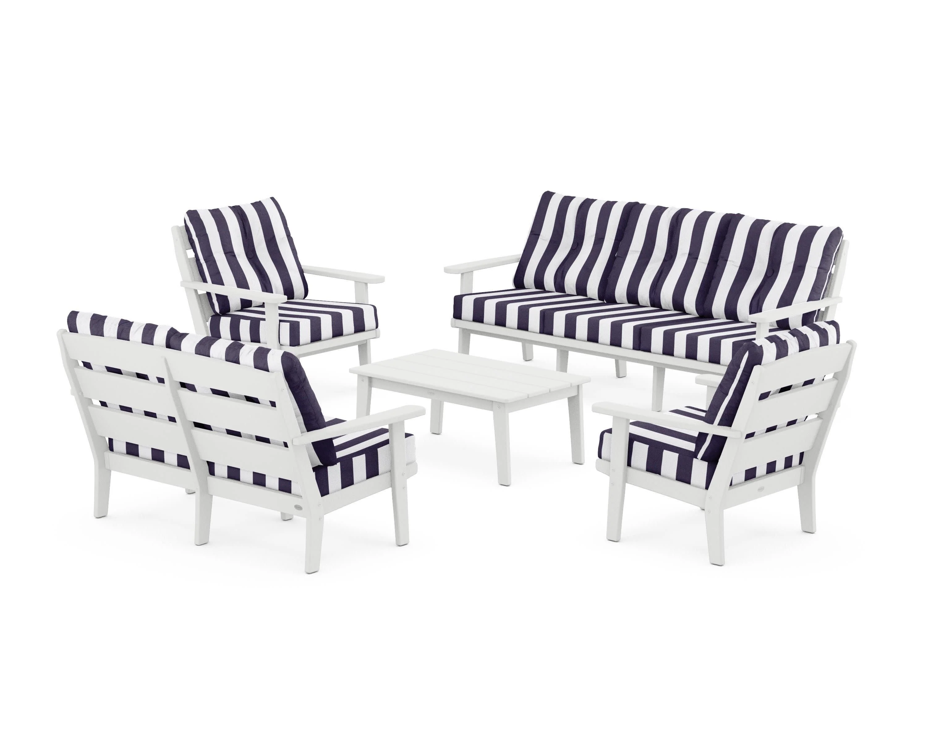 Lakeside 5-Piece Lounge Sofa Set - Image 134