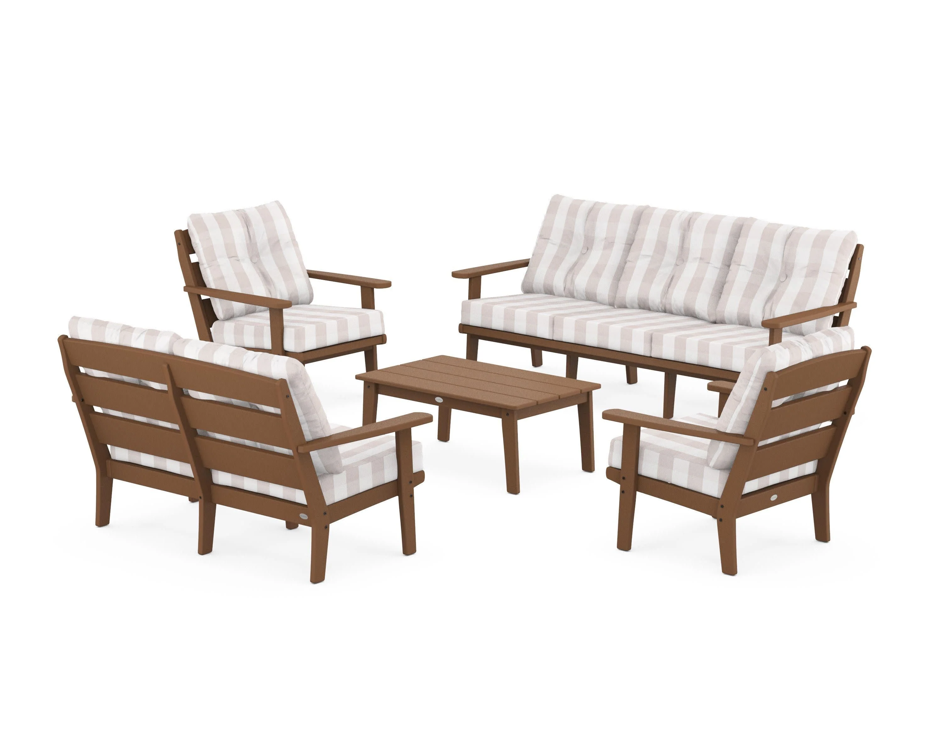 Lakeside 5-Piece Lounge Sofa Set - Image 144