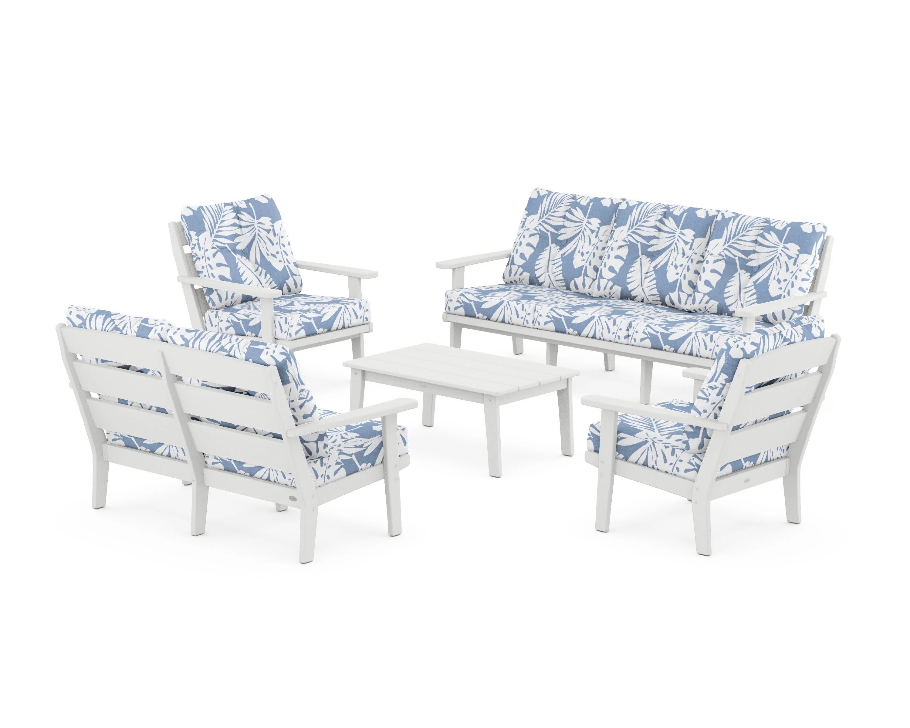 Lakeside 5-Piece Lounge Sofa Set - Image 145