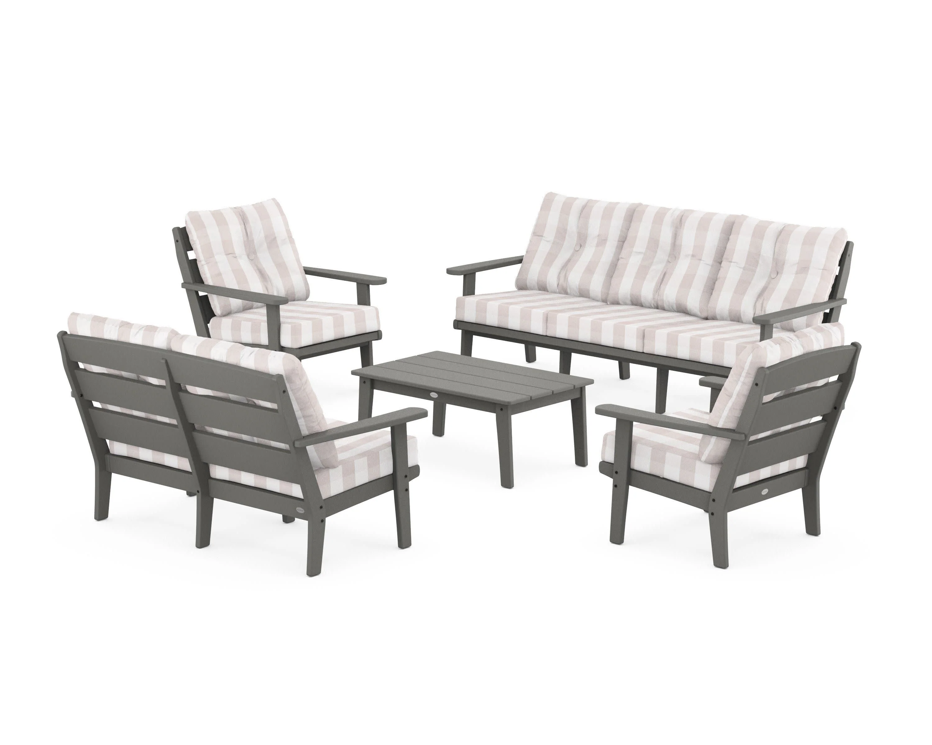 Lakeside 5-Piece Lounge Sofa Set - Image 154