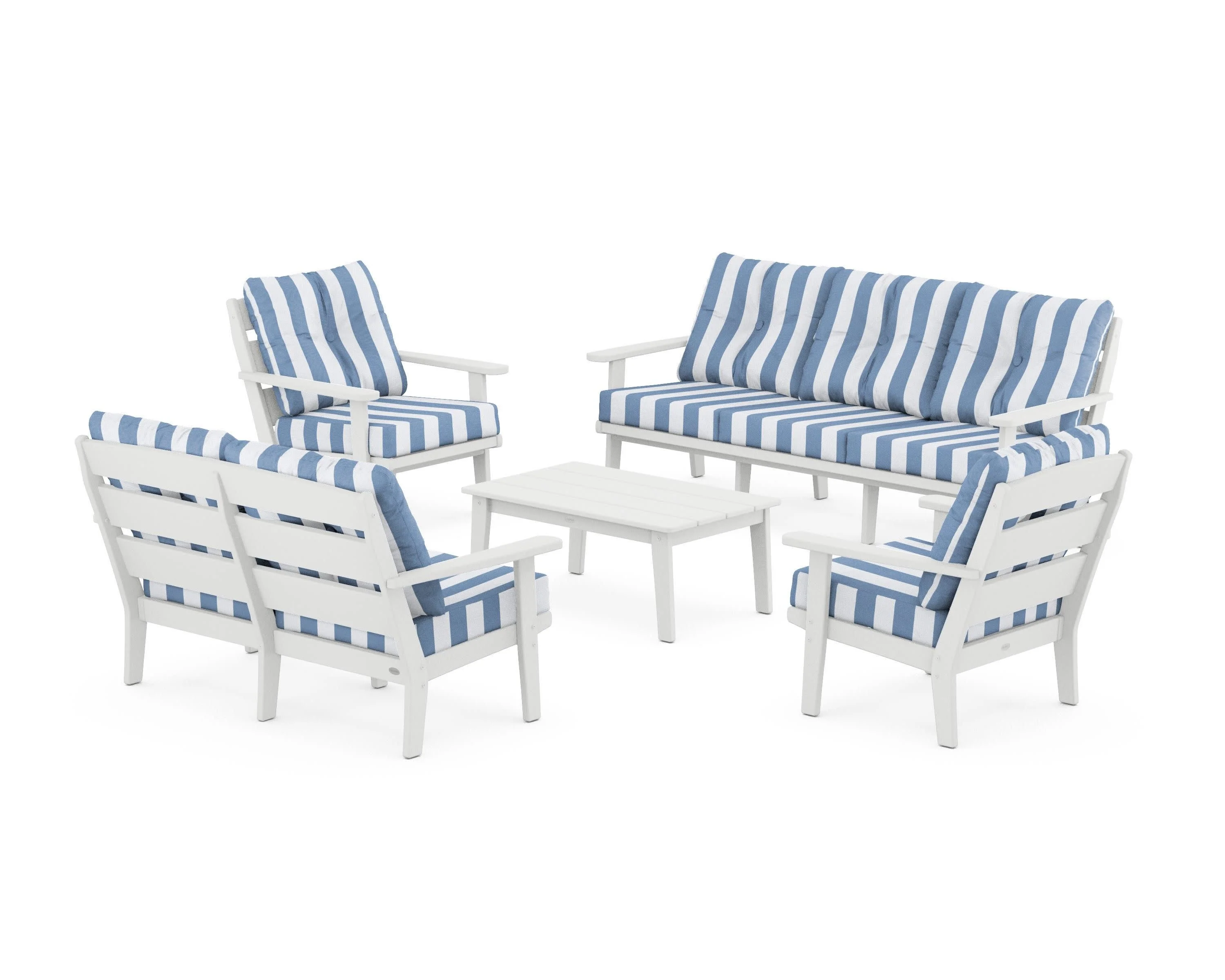 Lakeside 5-Piece Lounge Sofa Set - Image 159