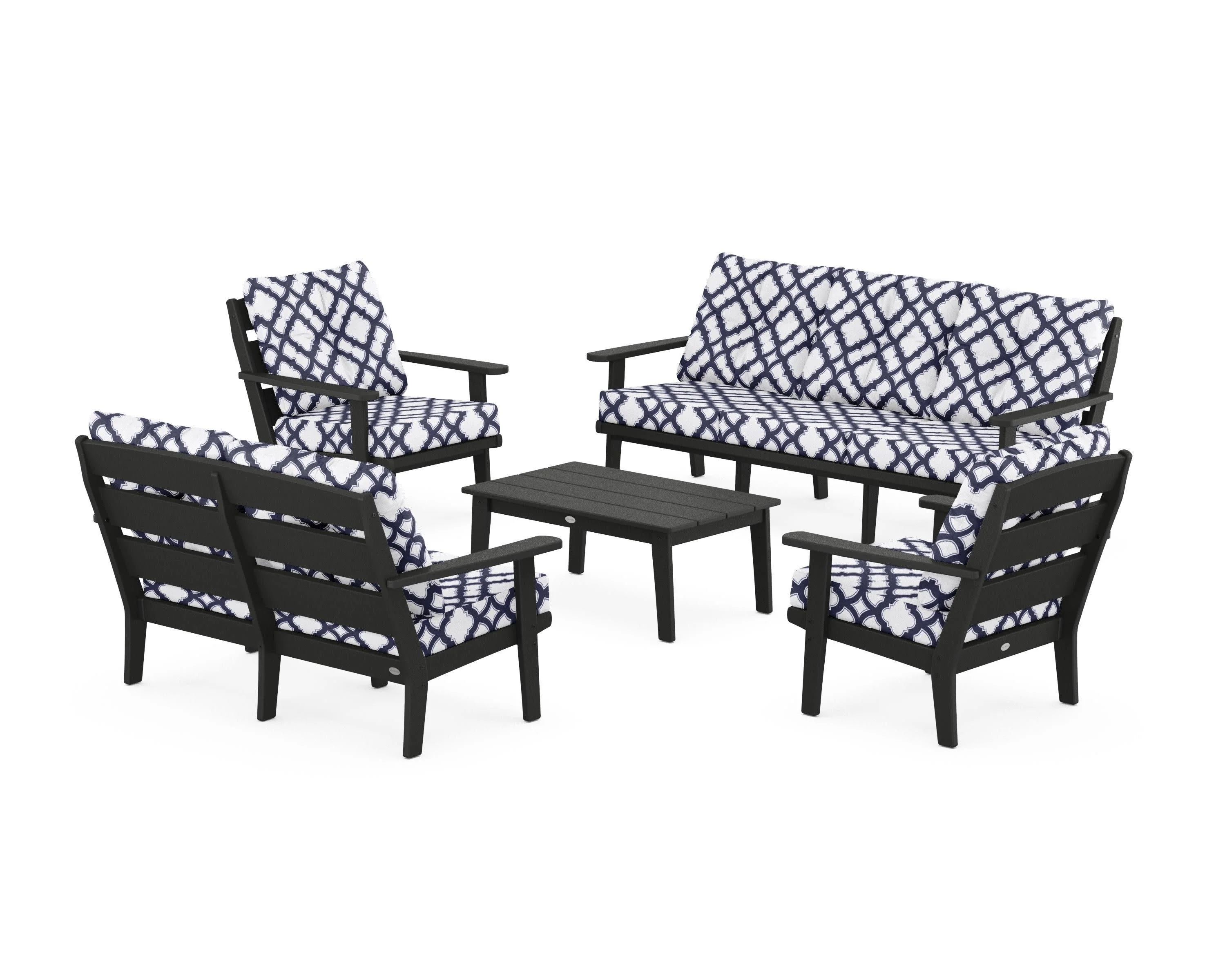Lakeside 5-Piece Lounge Sofa Set - Image 176