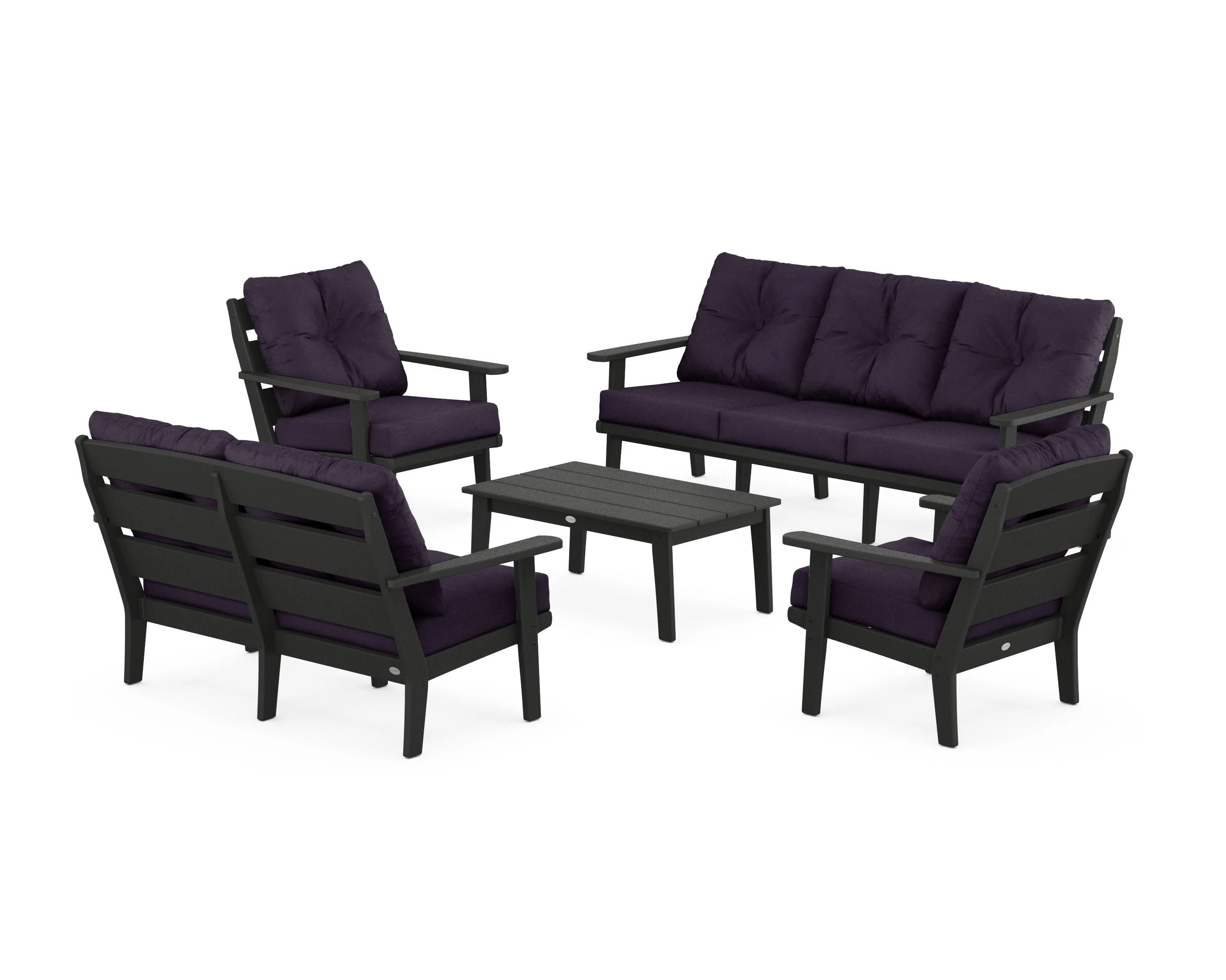 Lakeside 5-Piece Lounge Sofa Set - Image 182