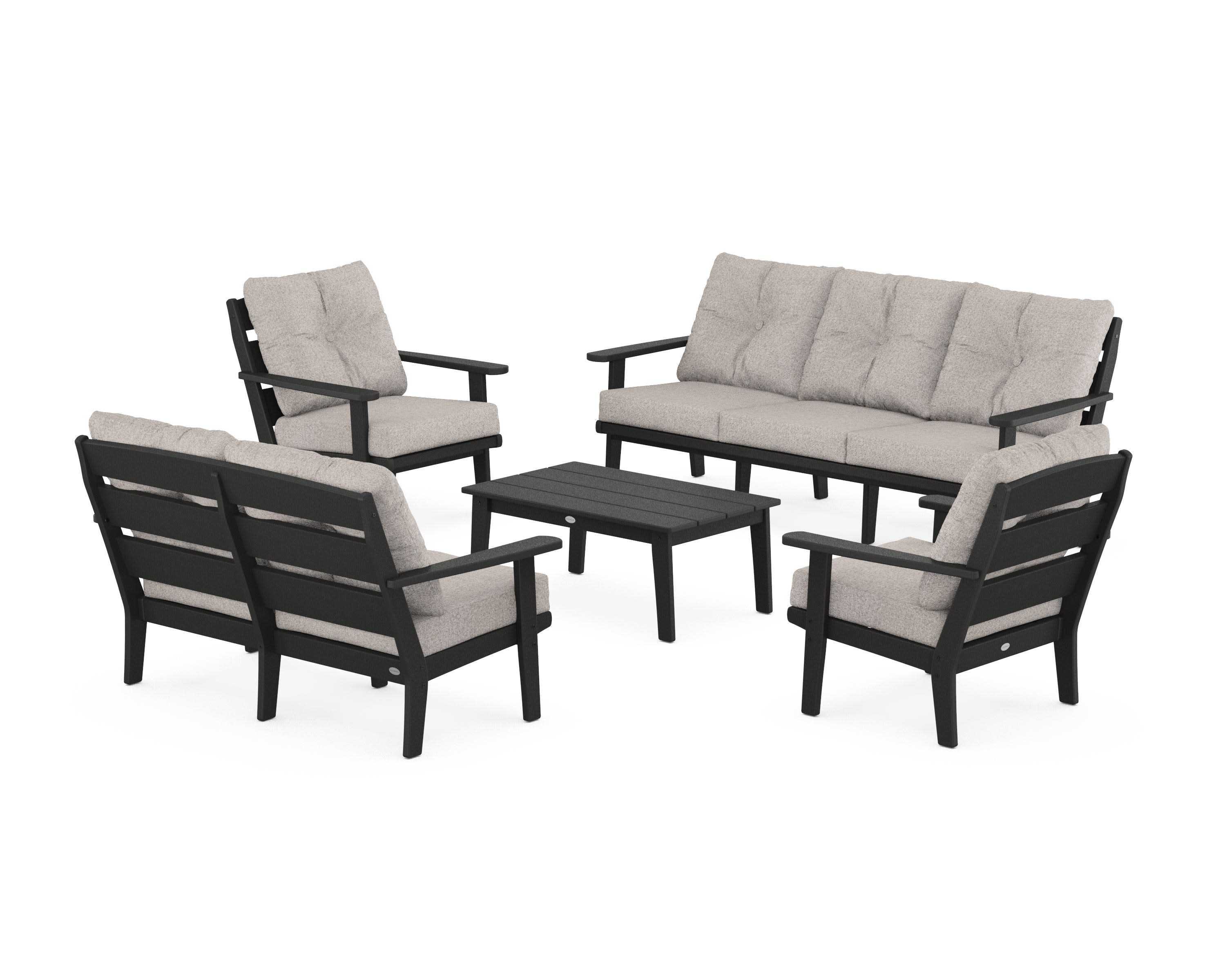 Lakeside 5-Piece Lounge Sofa Set - Image 197