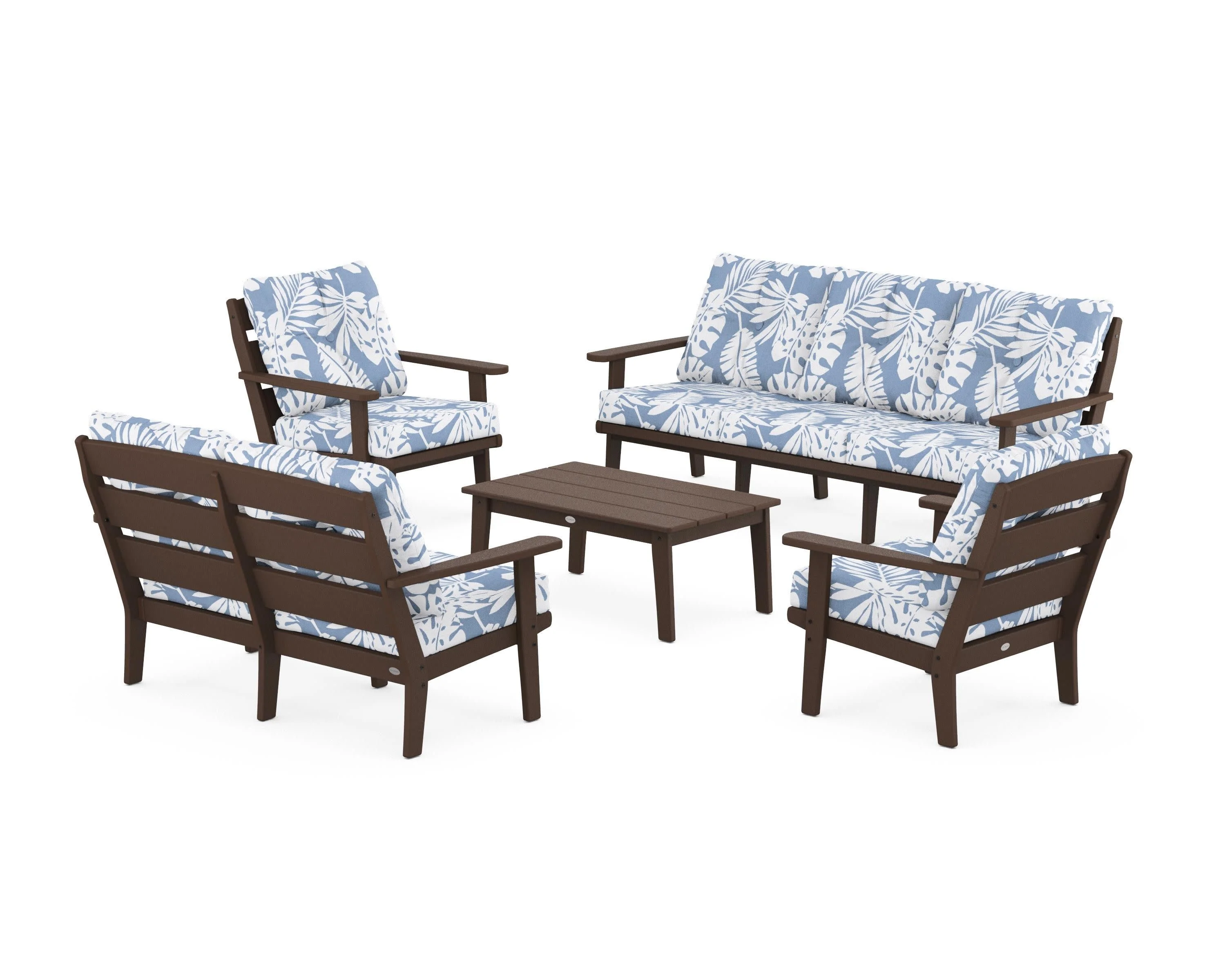 Lakeside 5-Piece Lounge Sofa Set - Image 32