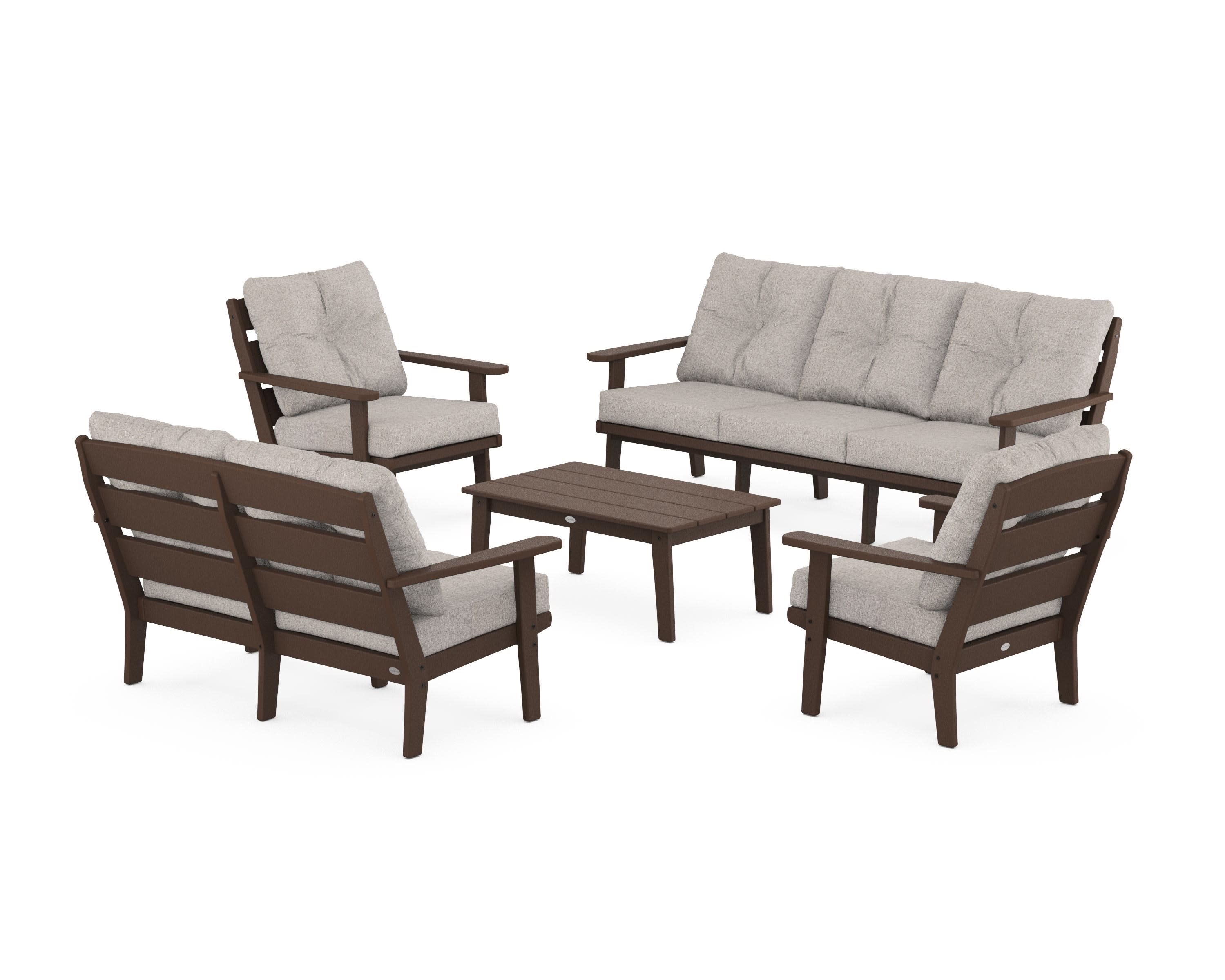 Lakeside 5-Piece Lounge Sofa Set - Image 41
