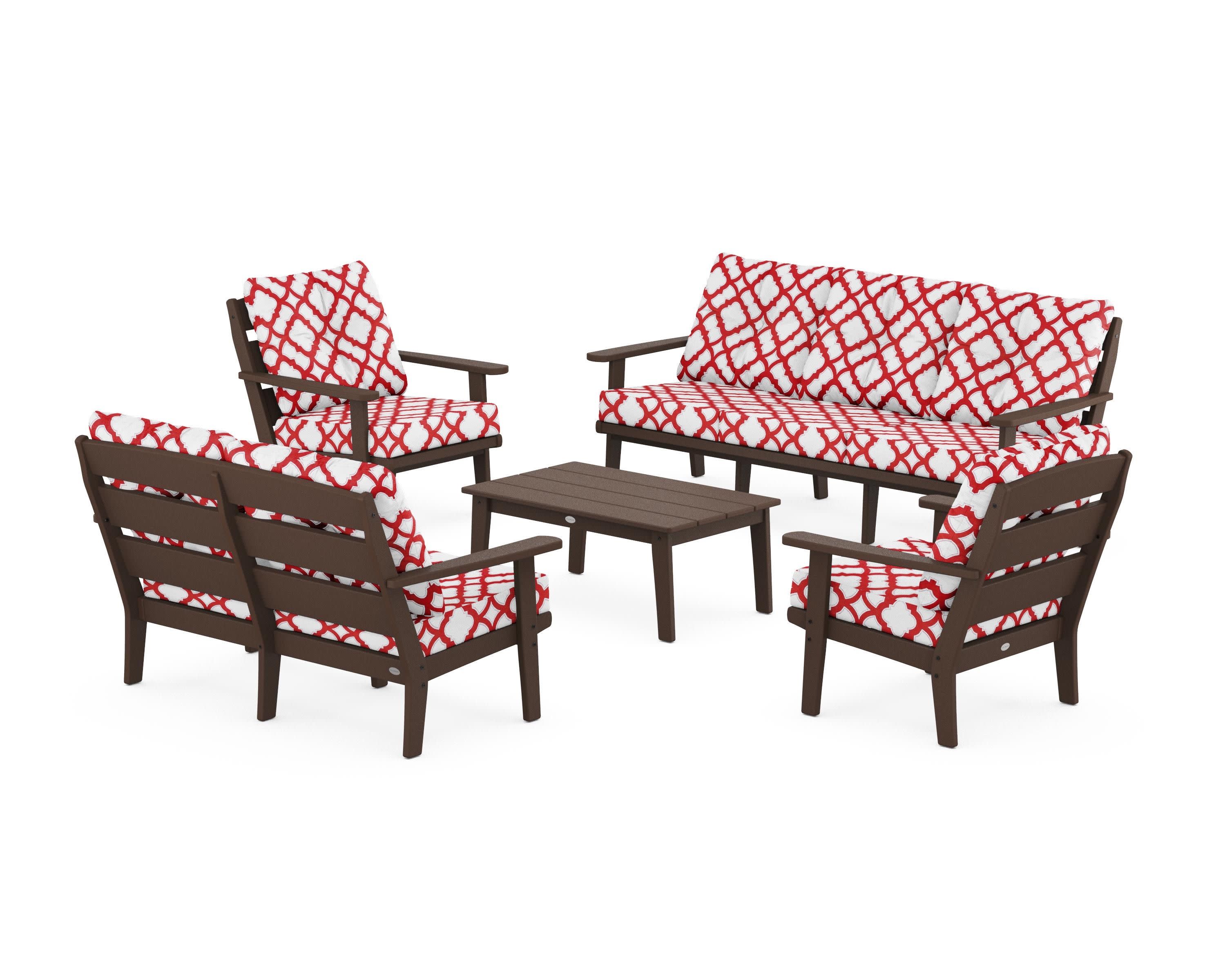 Lakeside 5-Piece Lounge Sofa Set - Image 8