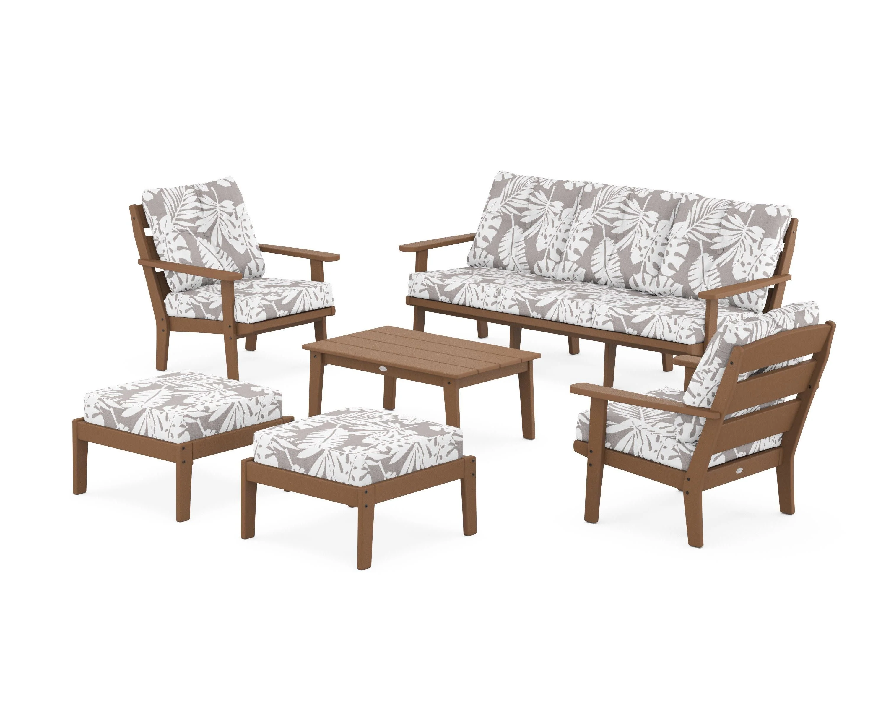 Lakeside 6-Piece Lounge Sofa Set - Image 122
