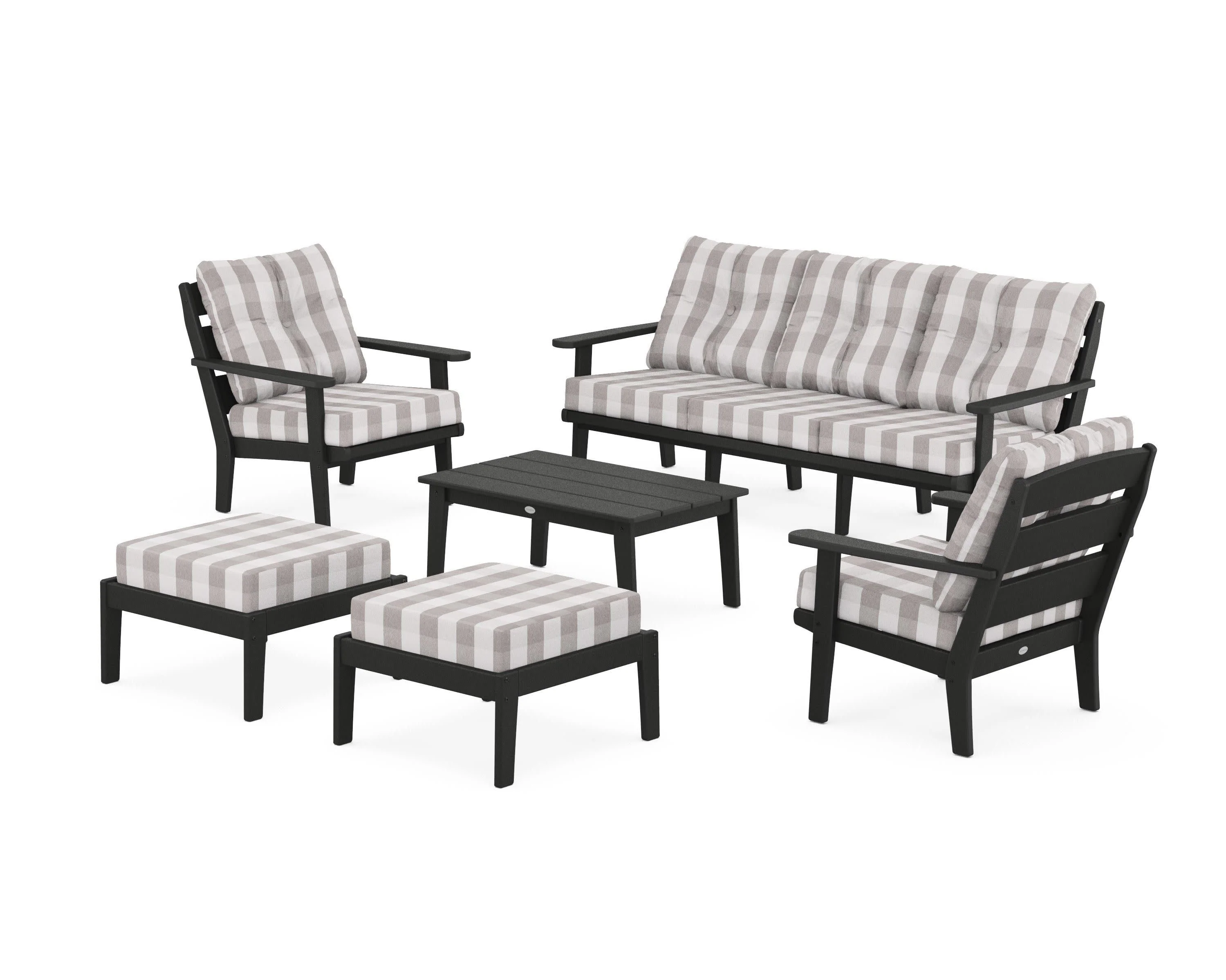 Lakeside 6-Piece Lounge Sofa Set - Image 161