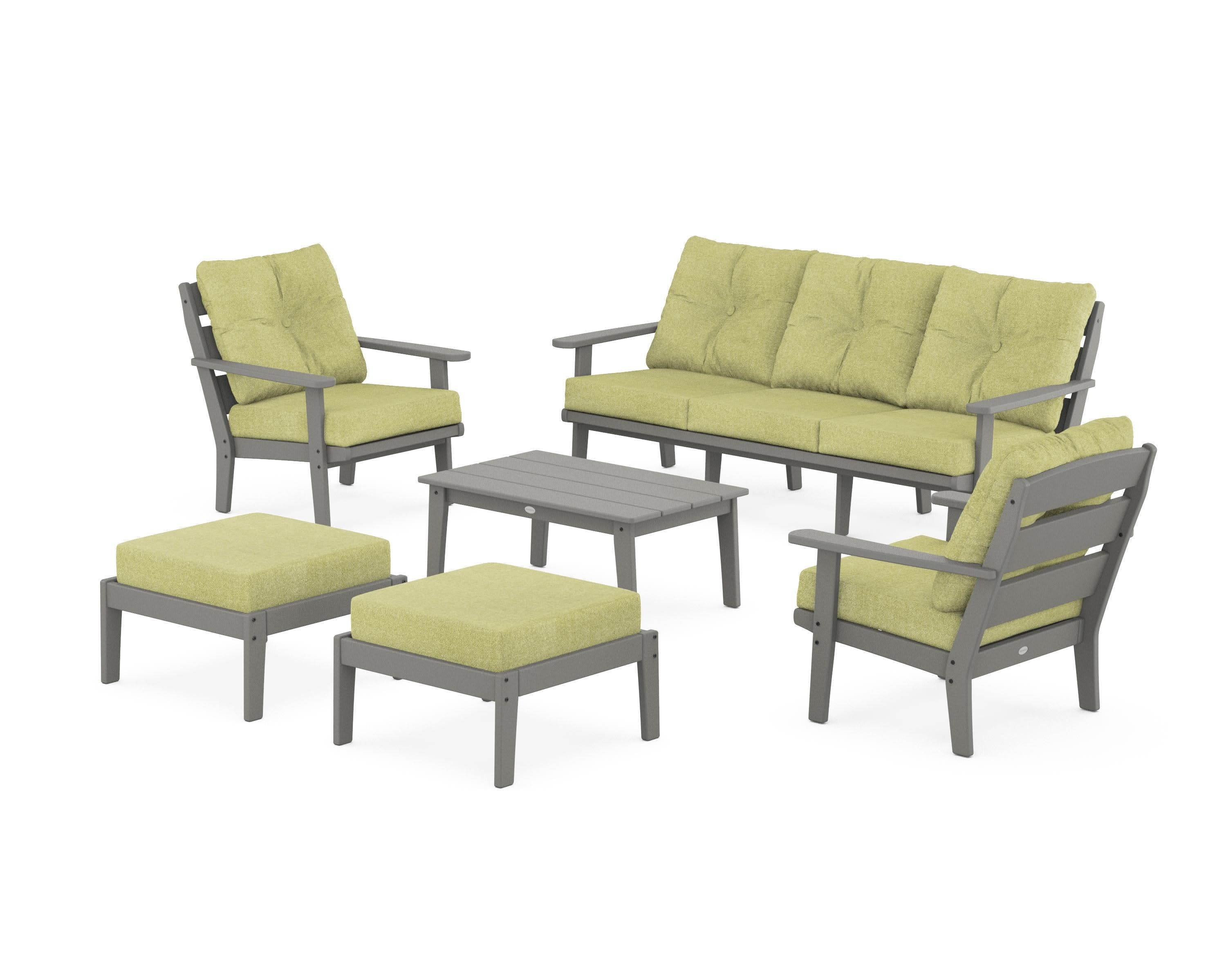 Lakeside 6-Piece Lounge Sofa Set - Image 54