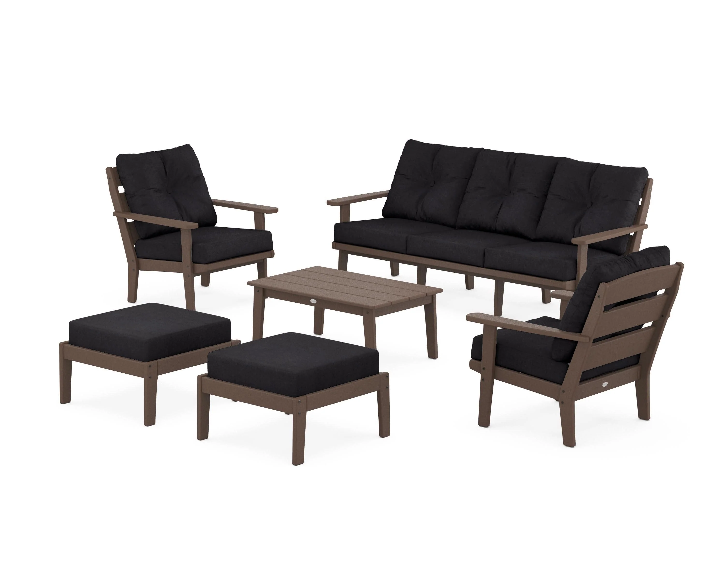Lakeside 6-Piece Lounge Sofa Set - Image 6