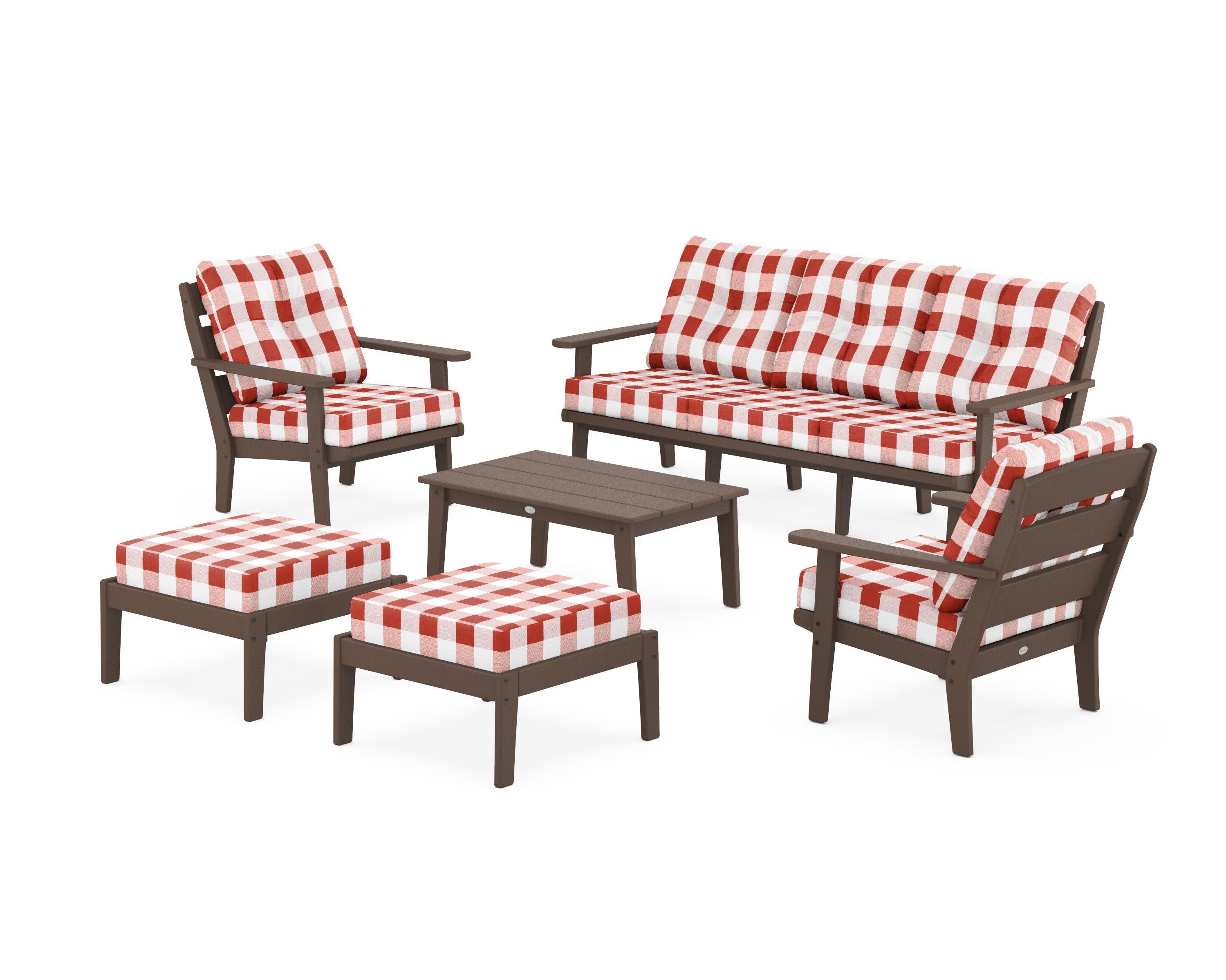 Lakeside 6-Piece Lounge Sofa Set - Image 63