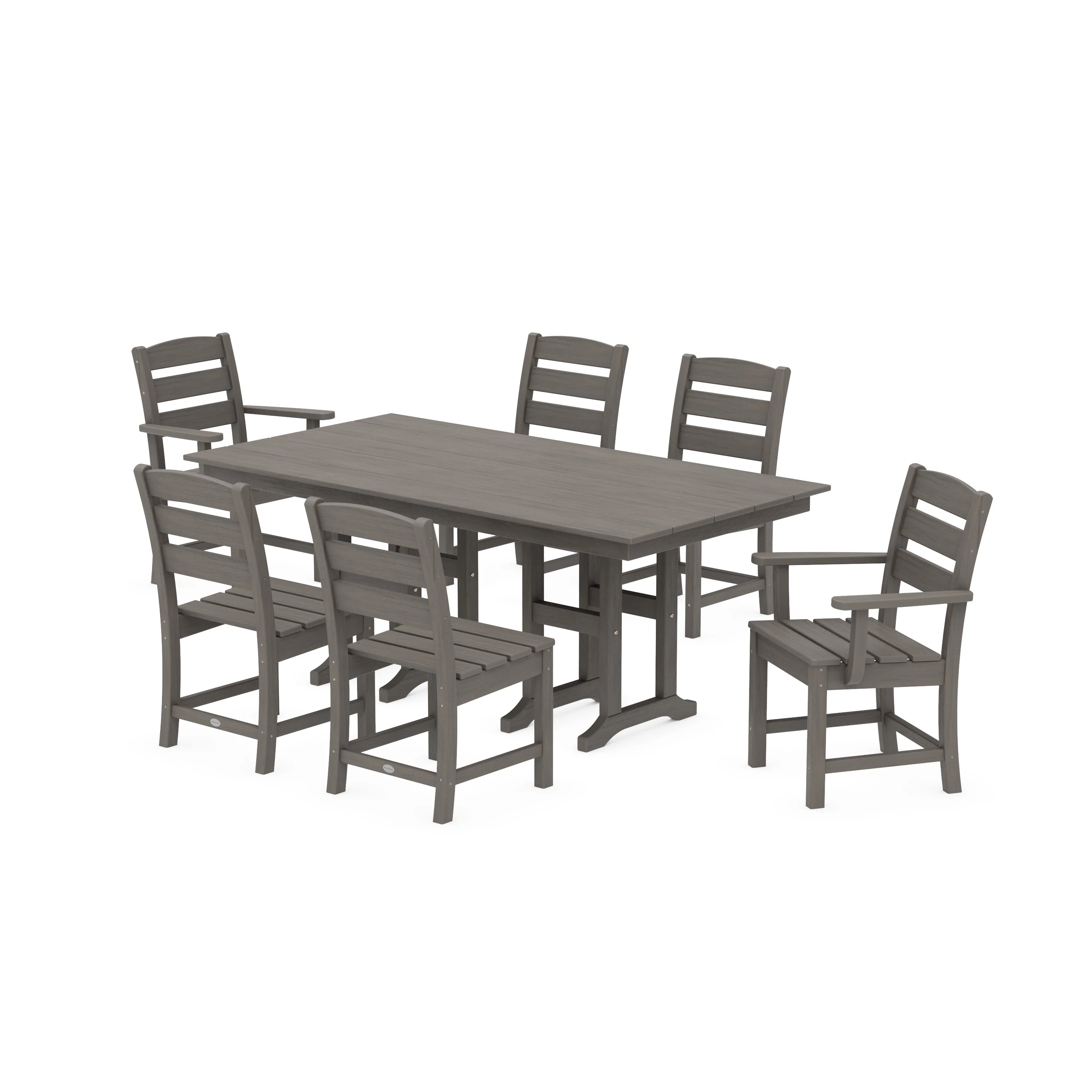Lakeside 7-Piece Farmhouse Dining Set - Image 11