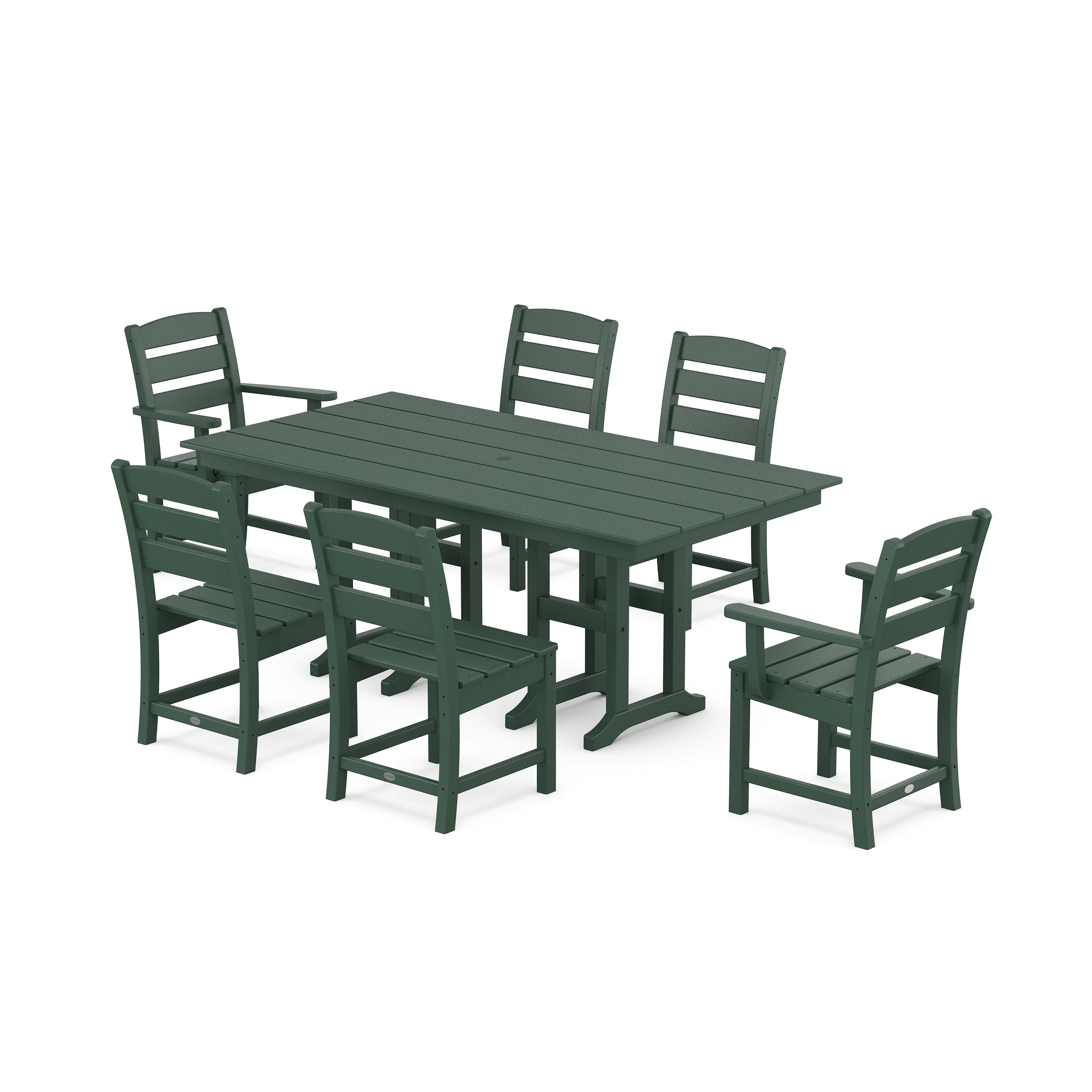 Lakeside 7-Piece Farmhouse Dining Set - Image 14