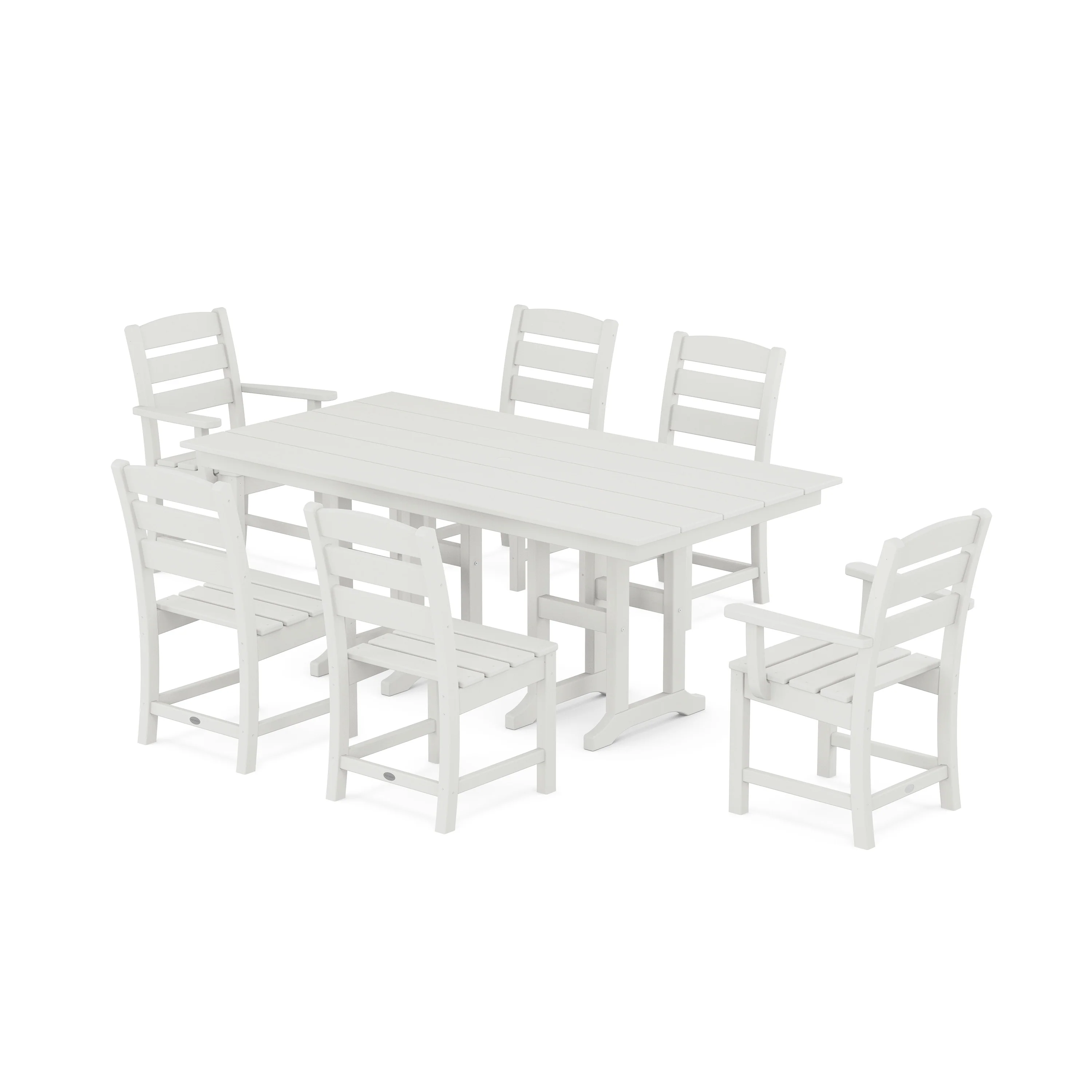 Lakeside 7-Piece Farmhouse Dining Set - Image 19