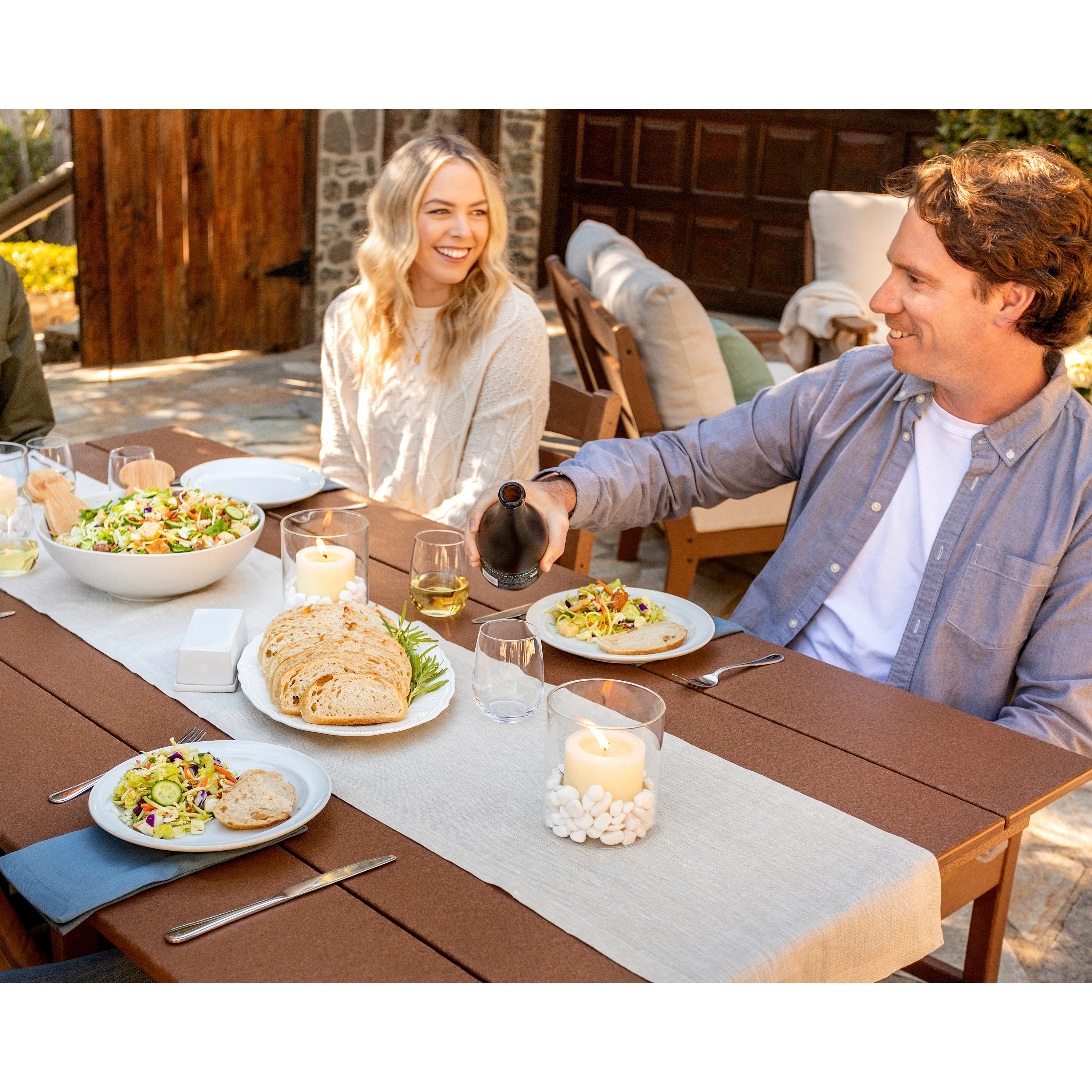 Lakeside 7-Piece Farmhouse Dining Set - Image 7