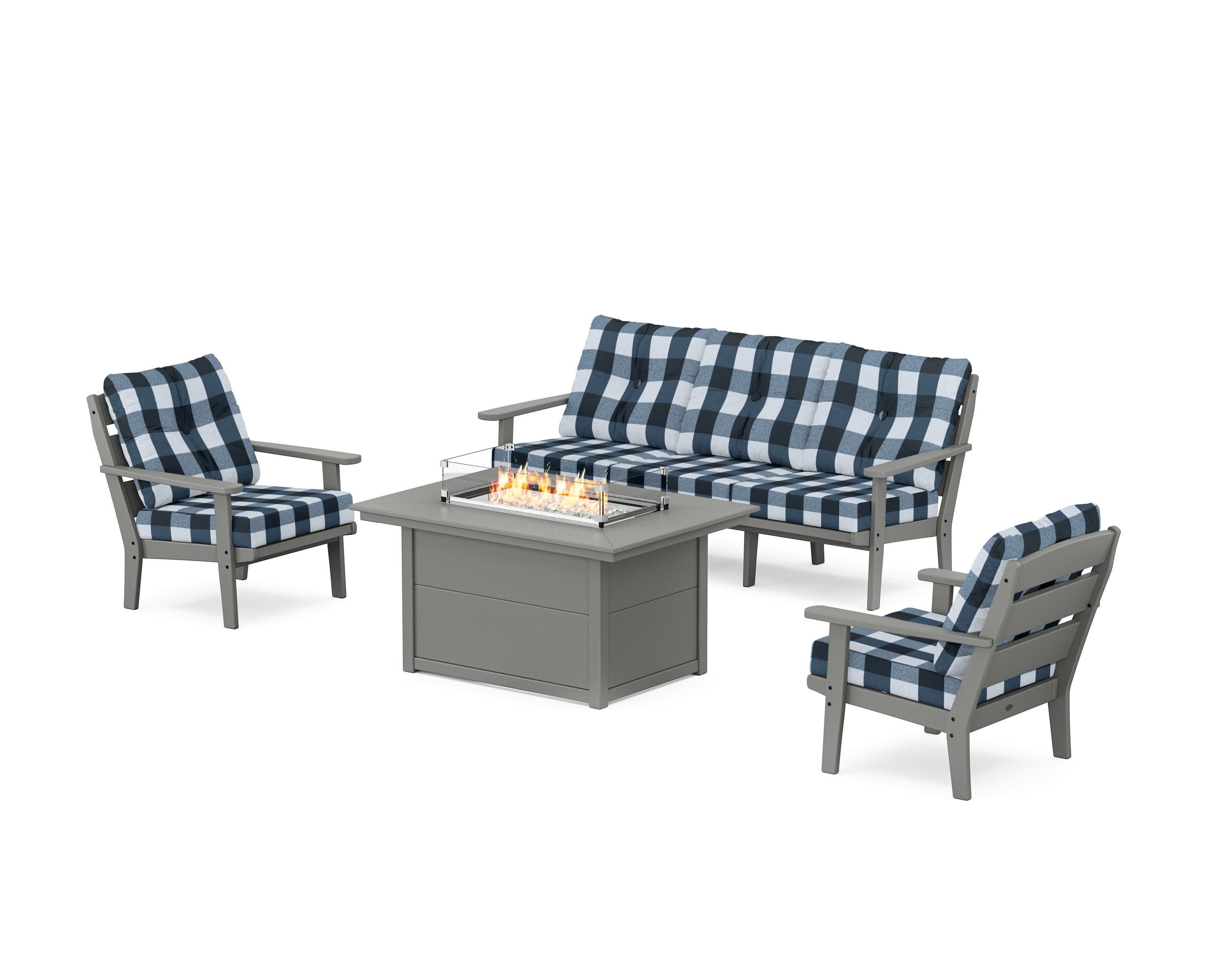 Lakeside Deep Seating Fire Pit Table Set - Image 127