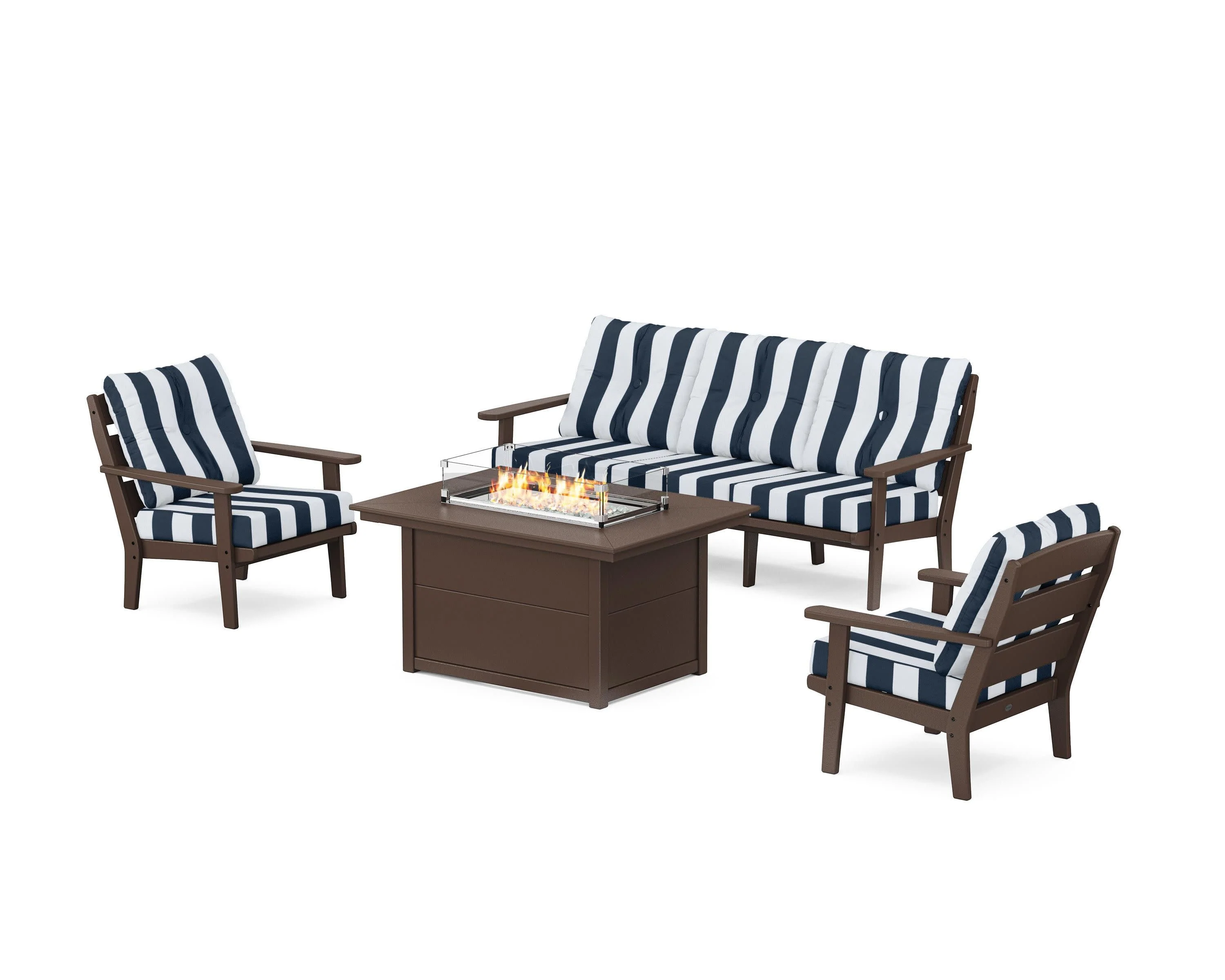 Lakeside Deep Seating Fire Pit Table Set - Image 210