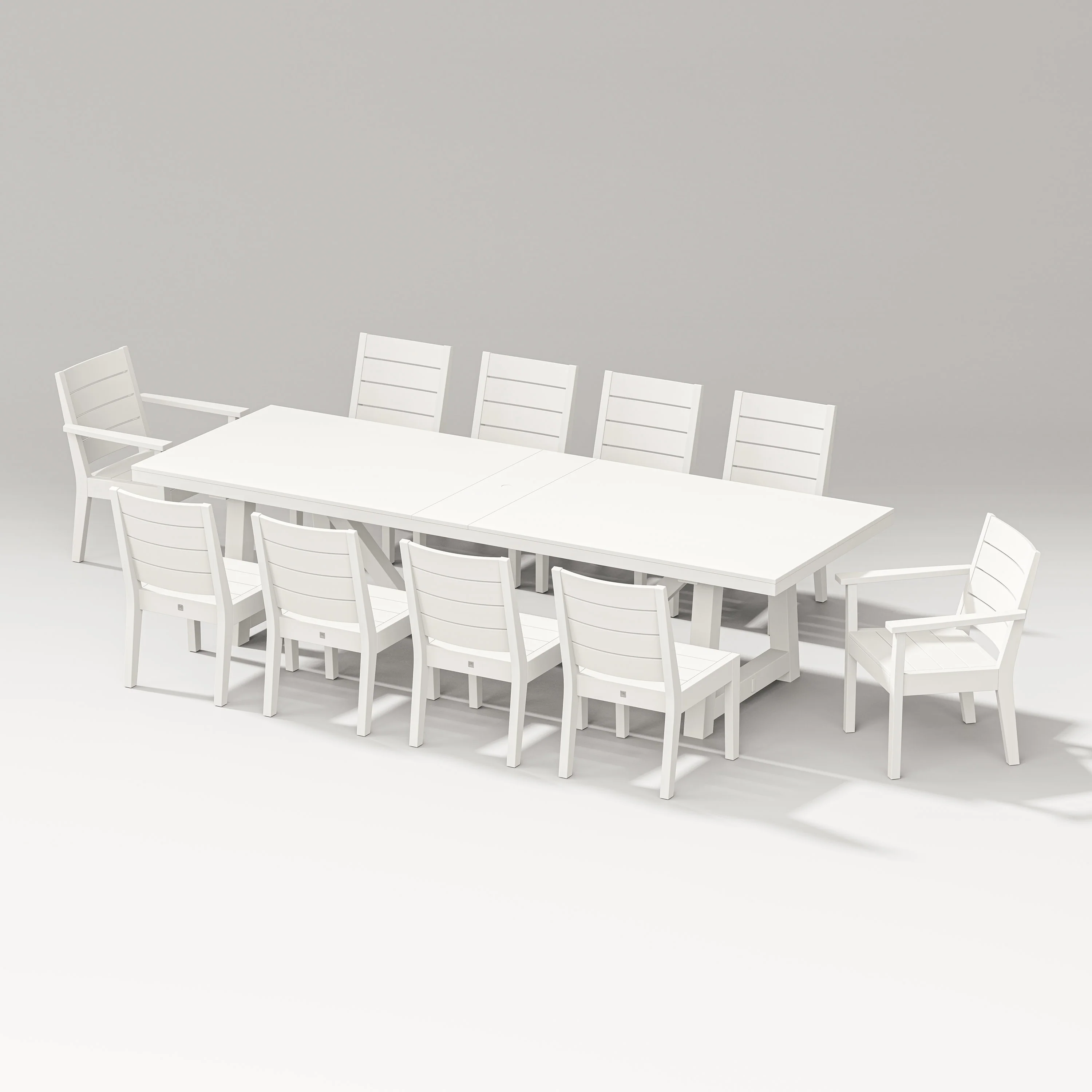 Latitude 11-Piece A-Frame Table Dining Set - Image 6