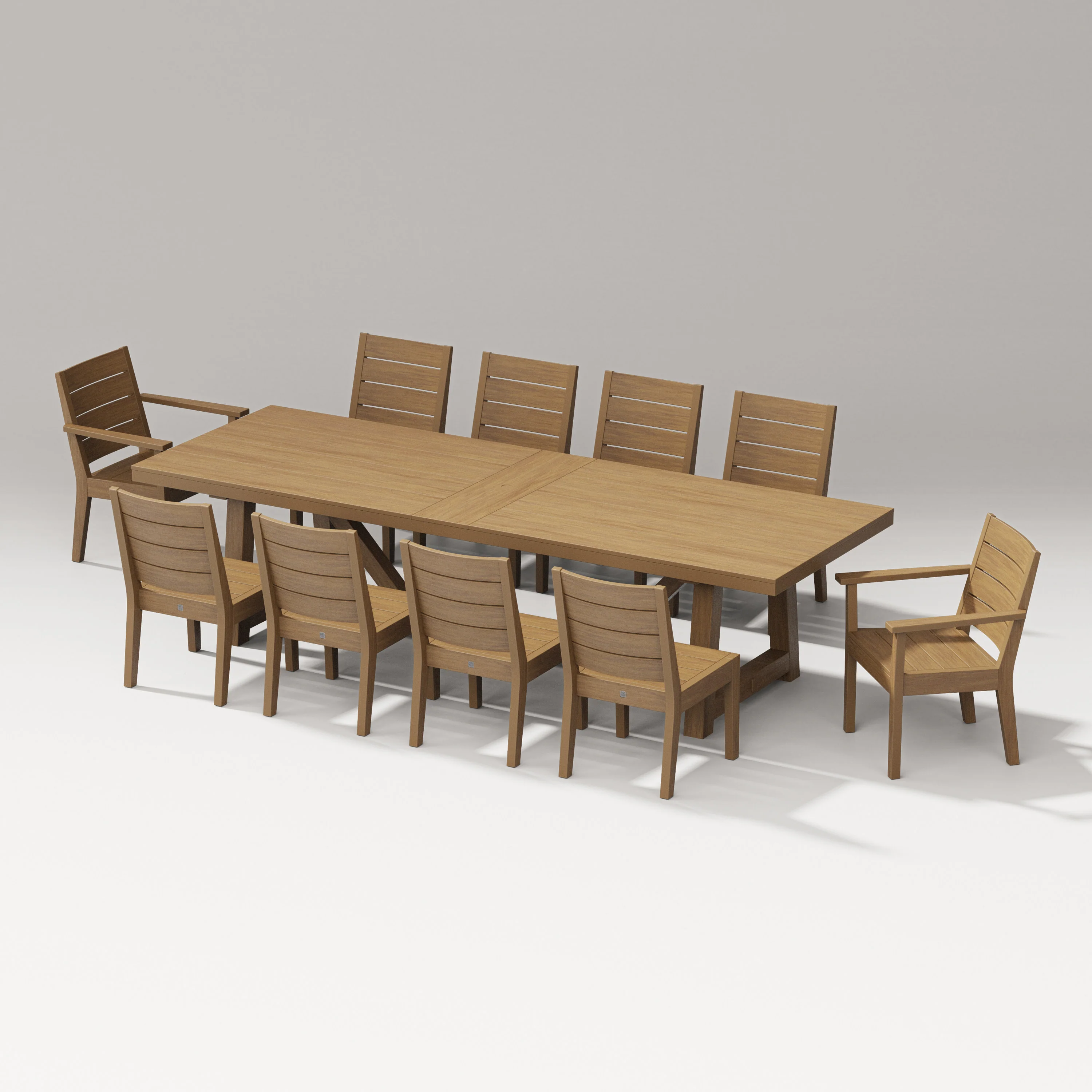 Latitude 11-Piece A-Frame Table Dining Set - Image 7
