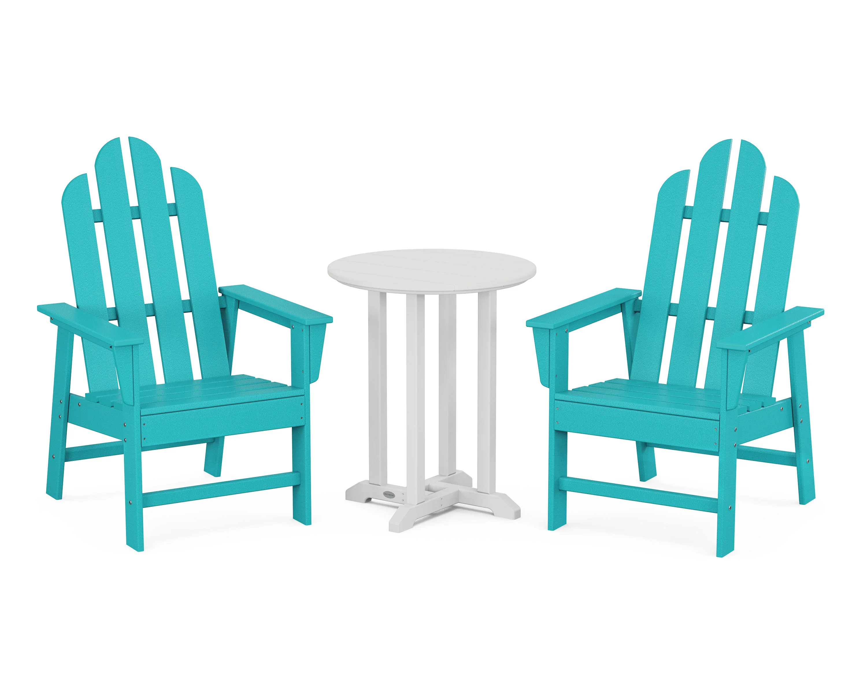 Long Island 3-Piece Round Bistro Dining Set - Image 16