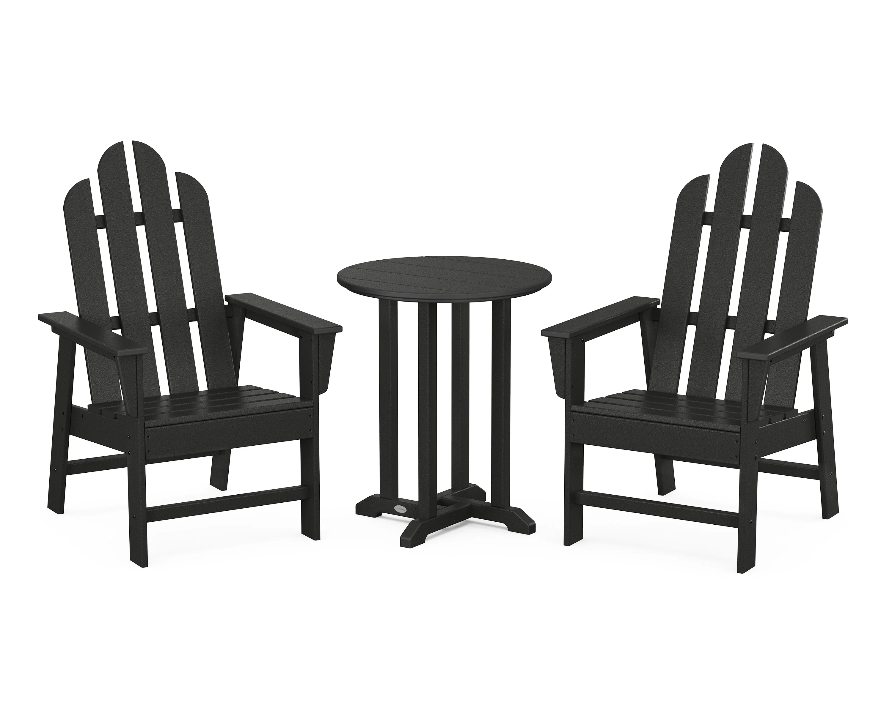 Long Island 3-Piece Round Bistro Dining Set - Image 6