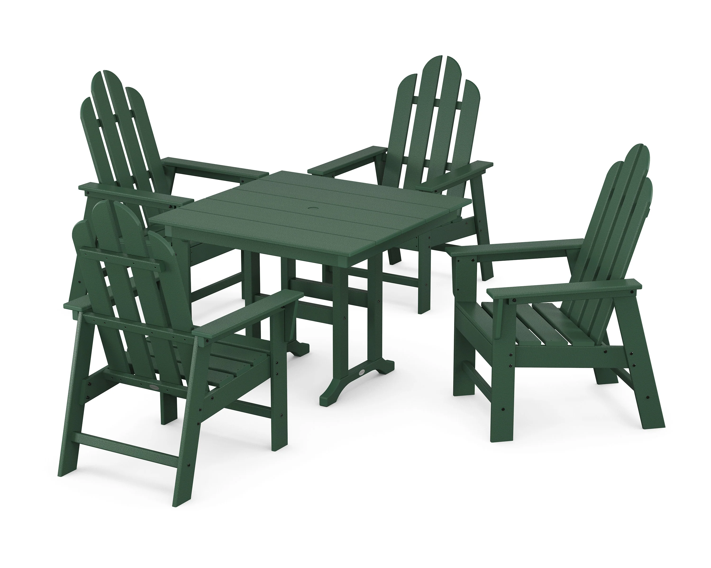 Long Island 5-Piece Farmhouse Dining Set - Image 3
