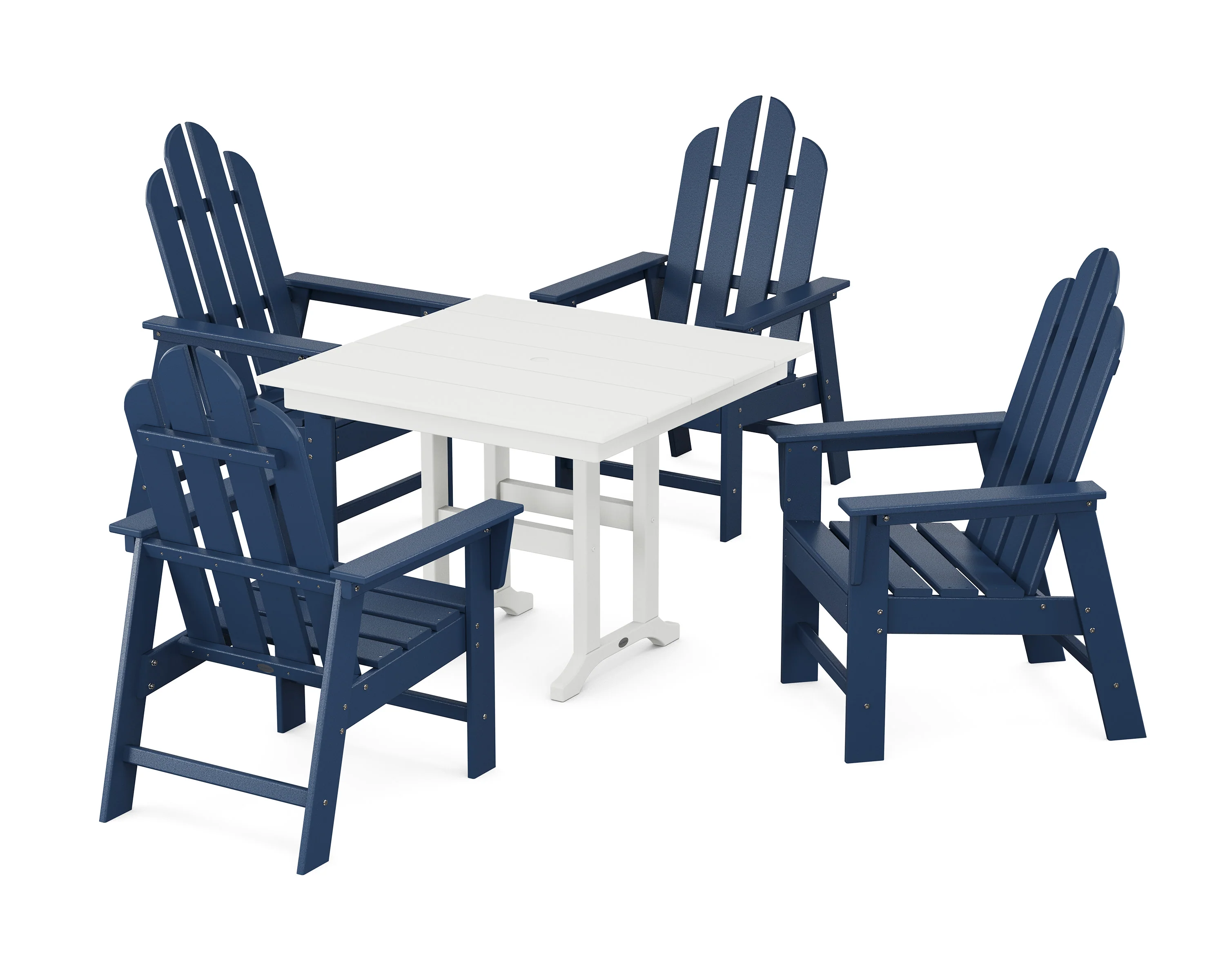 Long Island 5-Piece Farmhouse Dining Set - Image 6