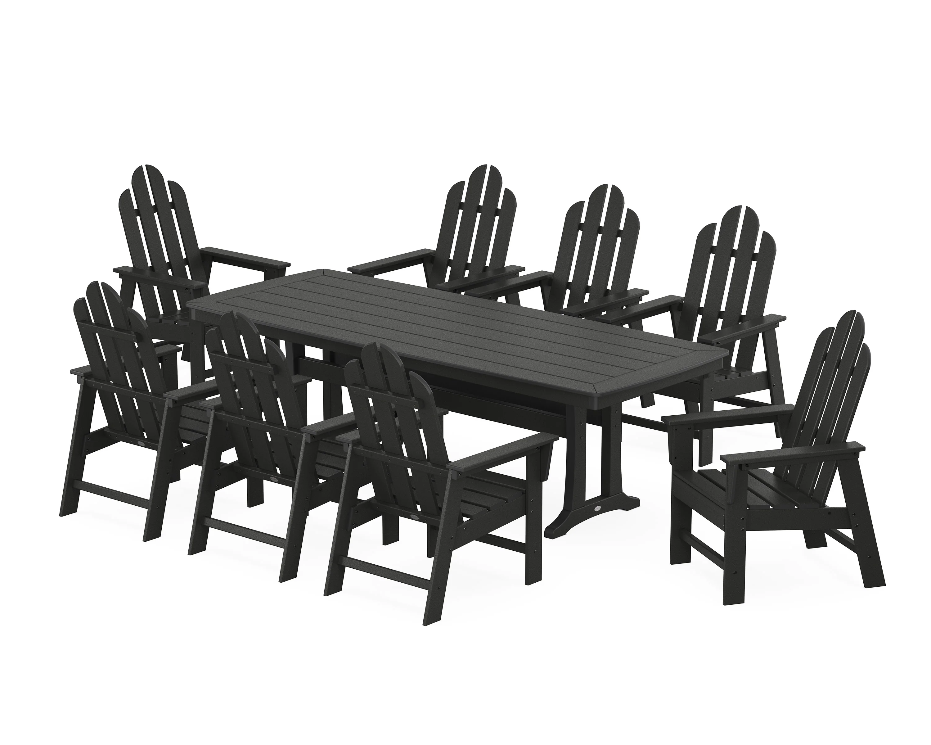 Long Island 9-Piece Dining Set with Trestle Legs - Image 9