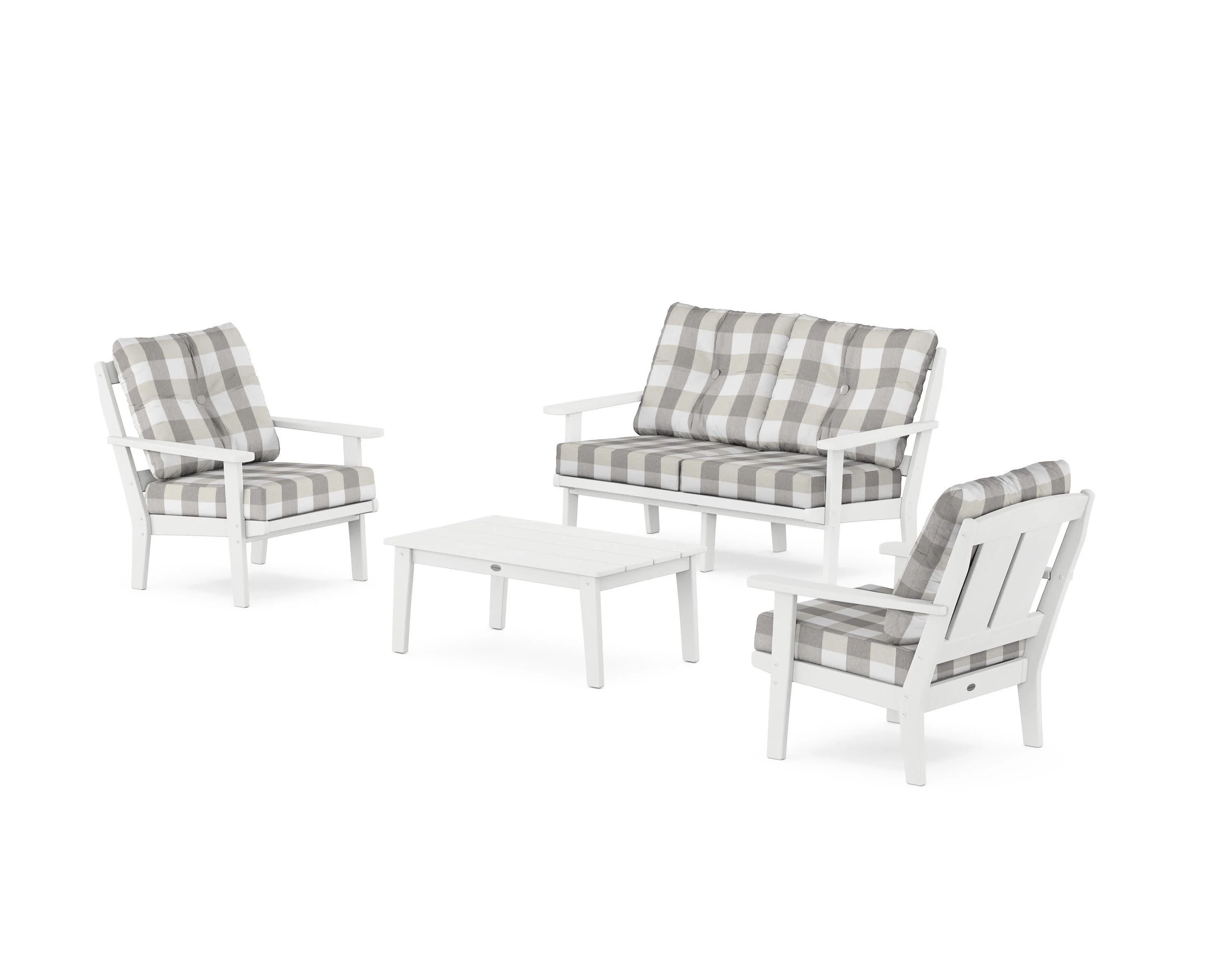 Mission 4-Piece Deep Seating Set with Loveseat - Image 106