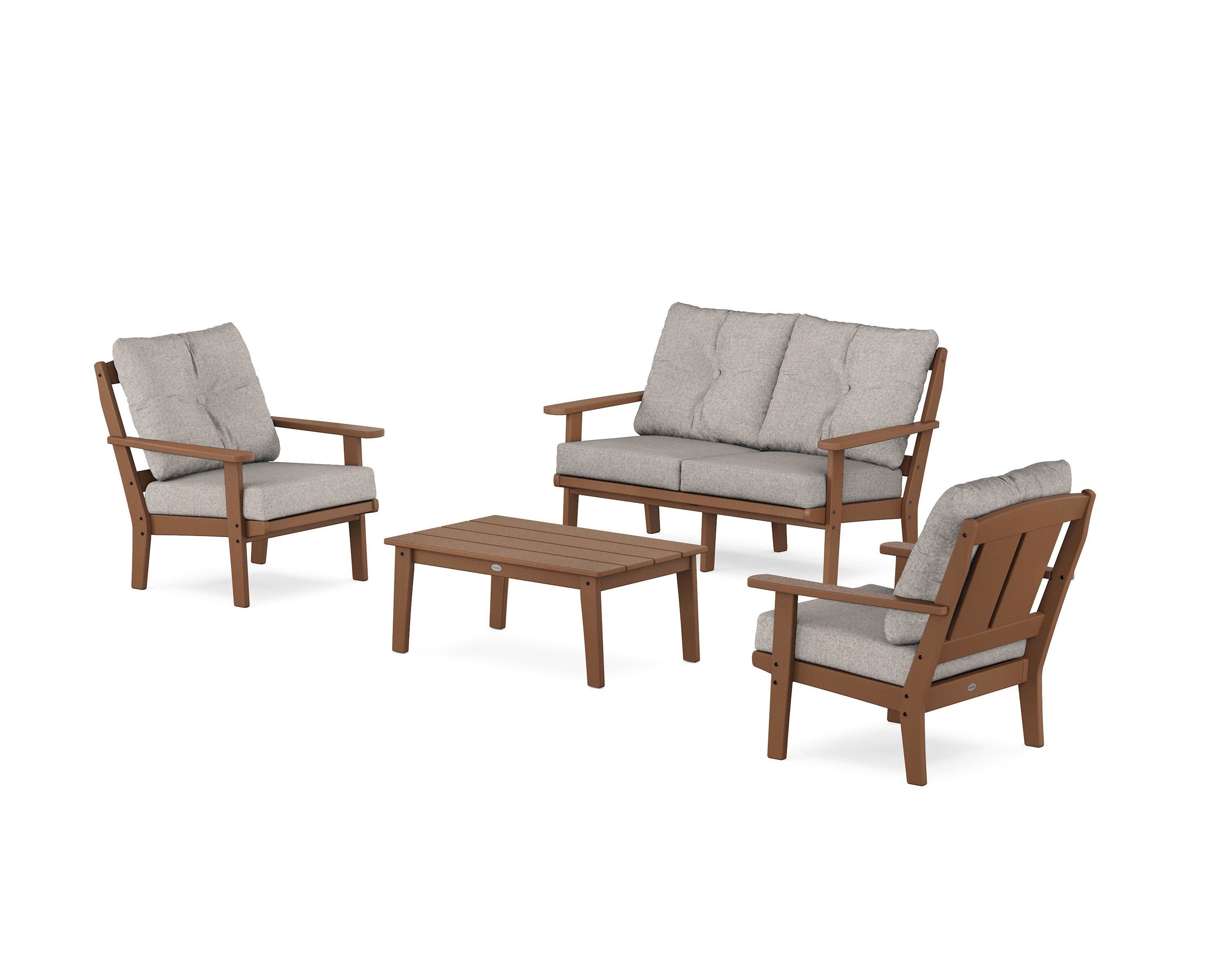 Mission 4-Piece Deep Seating Set with Loveseat - Image 115